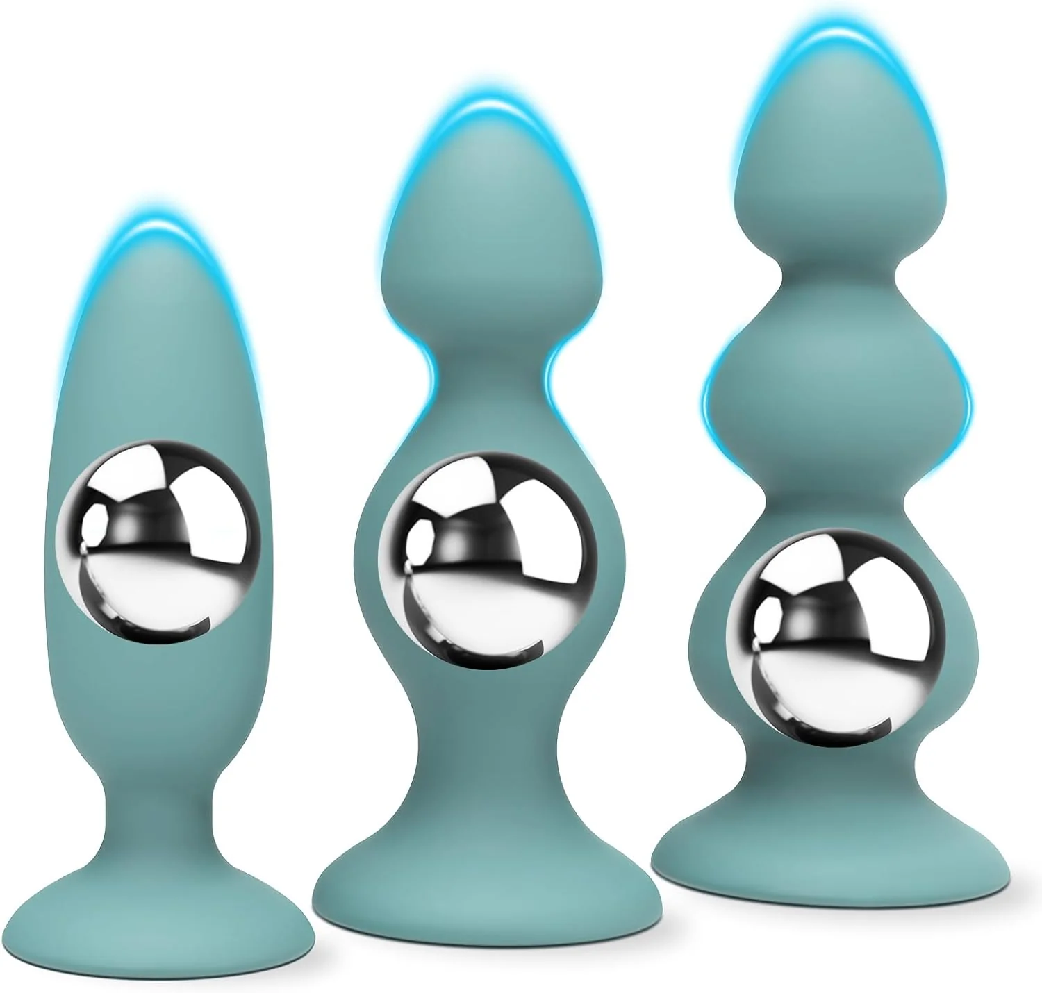 PhantomCharm Weighted Butt Plug Set - Image 2