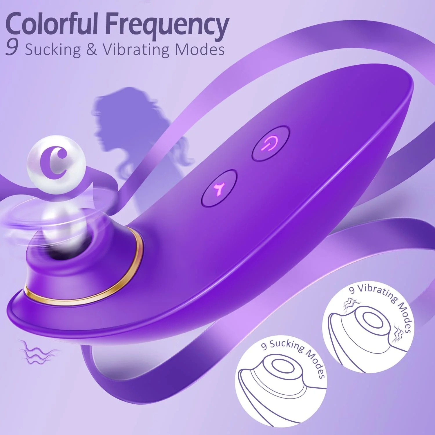 PhantomPlume Clitoral Sucking Vibrator - Image 3