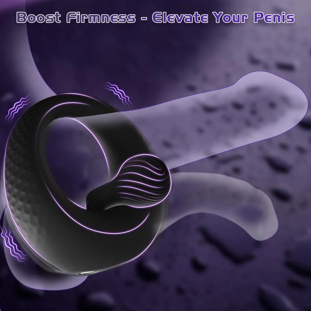 PleasureLink 360° Clitoral Stimulation Vibrating Penis Ring - Image 3