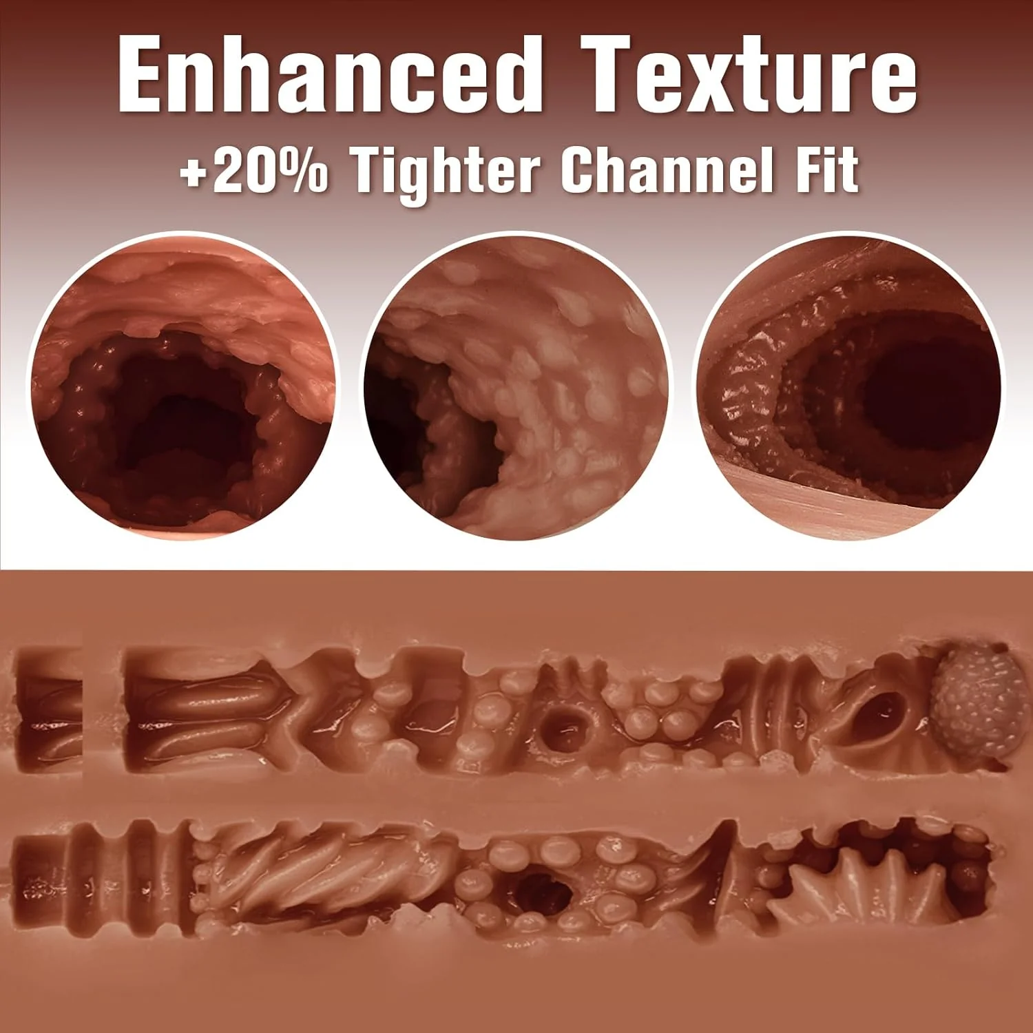 BronzeTouch 5.8LB Pocket Sex Doll Dual Channel Real Feel - Image 4