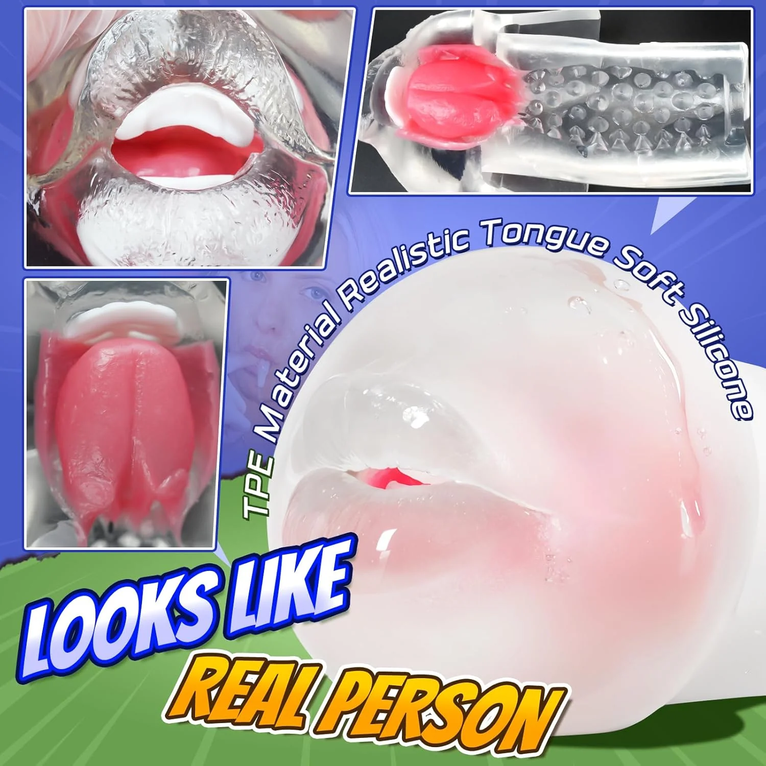 ClearOral Clear Pocket Pussy Sleeve for Penis Pump - Image 4