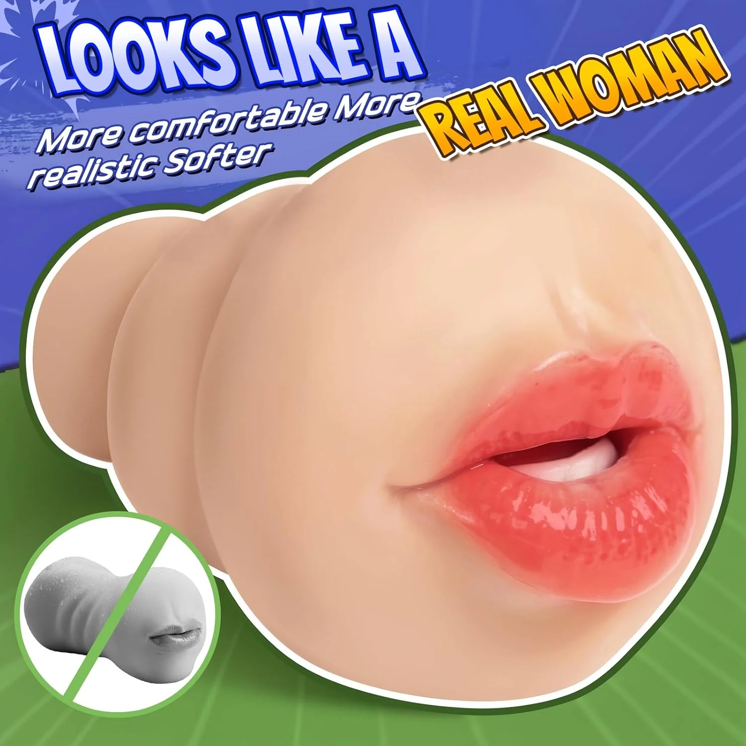 OralFlex BJ Pocket Pussy Sleeve for Penis Pump - Image 3