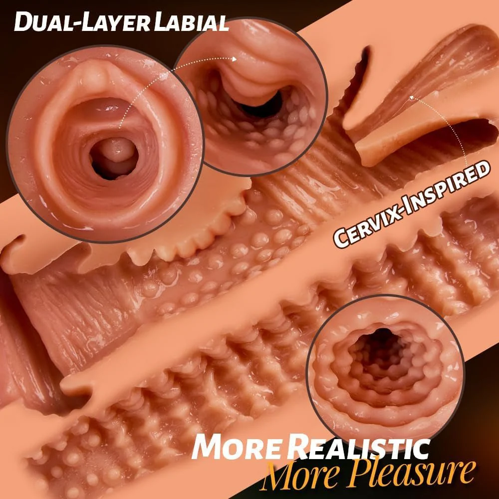 VirexCore 5.1lb Portable Sex Doll Ass TPE Dual Channel - Image 3