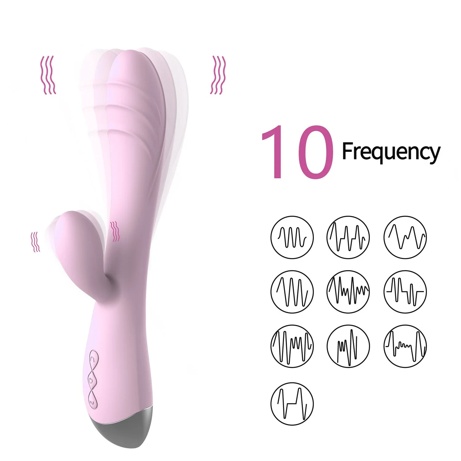 PowerCurve 10 Mode G-Spot Dildo Vibrator - Image 3