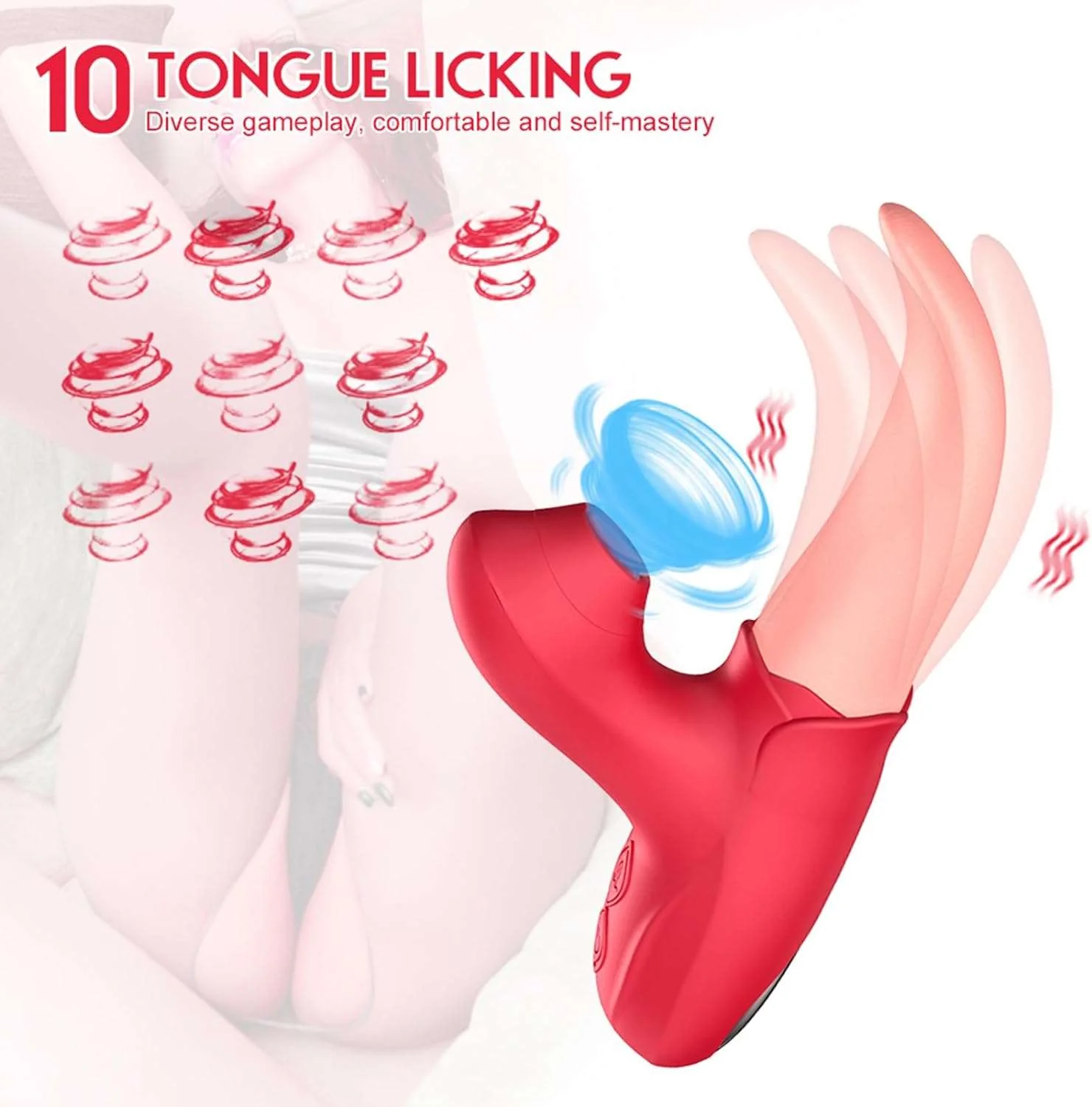 MotionWave Intense Tongue-Licking Sensation Vibrator - Image 5