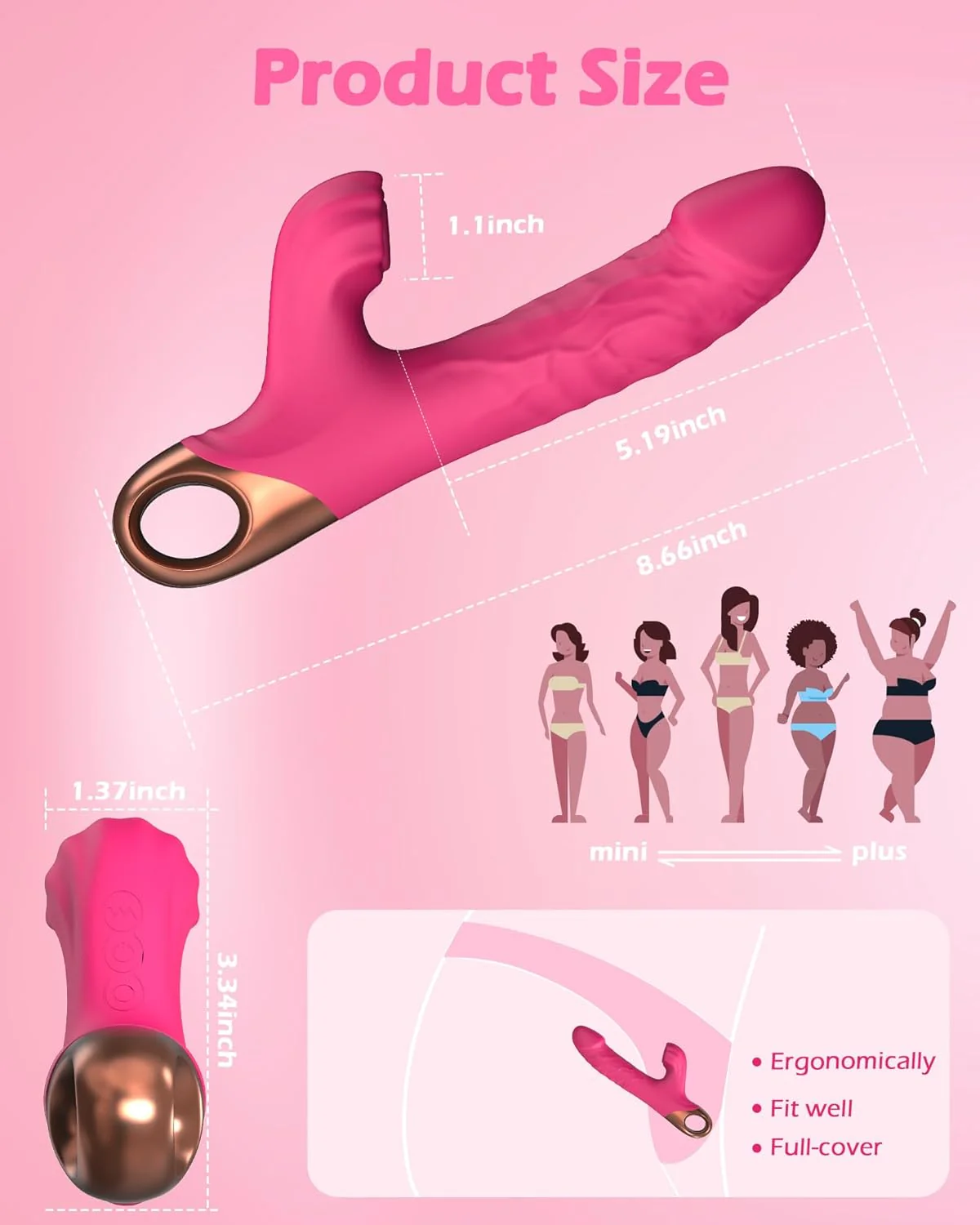 PowerPoint G-Spot Vibrator with 9 Suction & Vibration Modes - Image 5