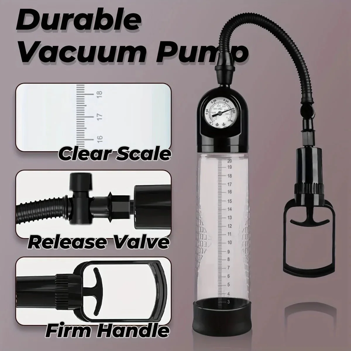 PowerVac Manual Penis Pump Pro - Image 2