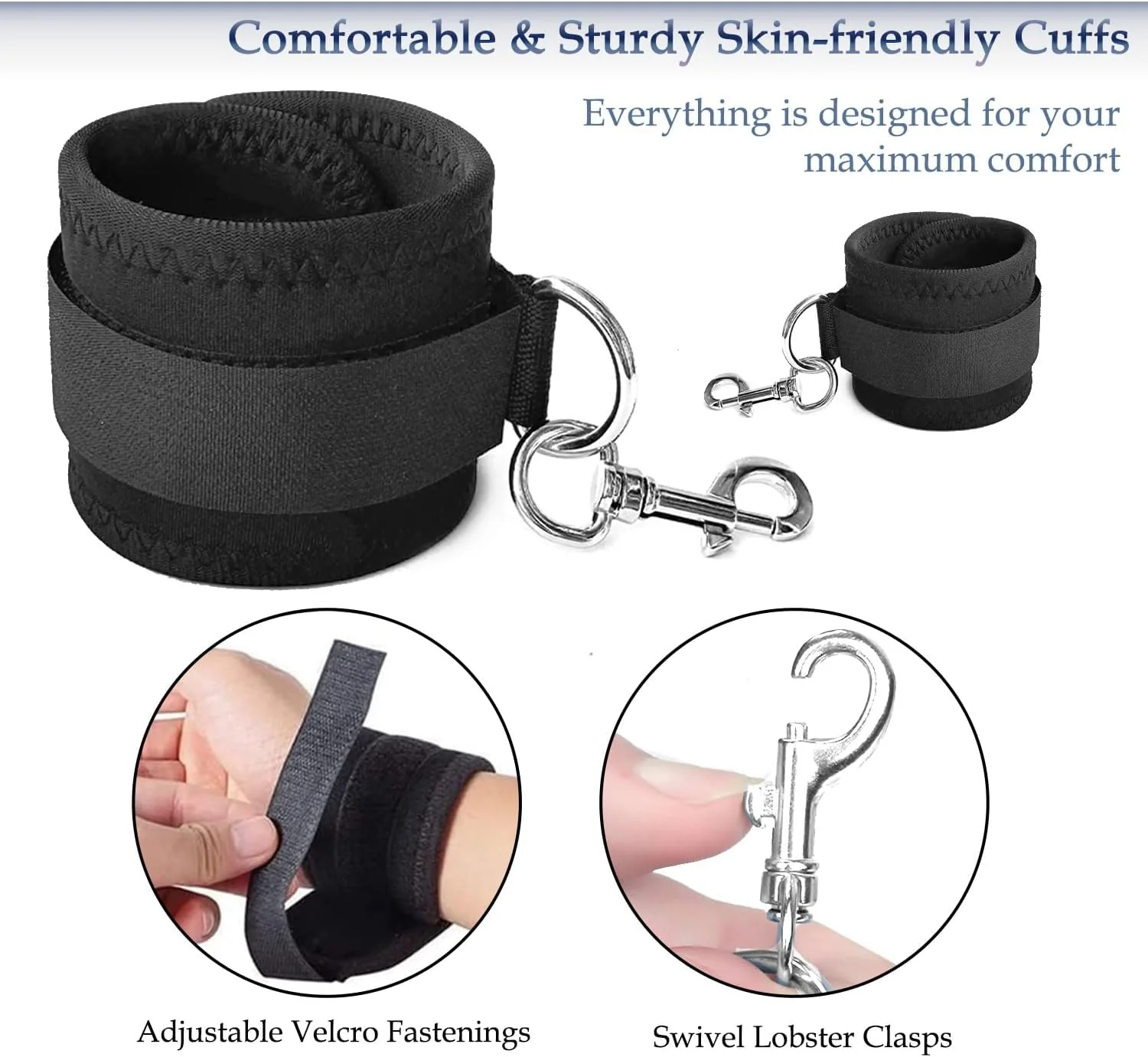 BDSM Bondage Bed & Restraints Kit - Image 7