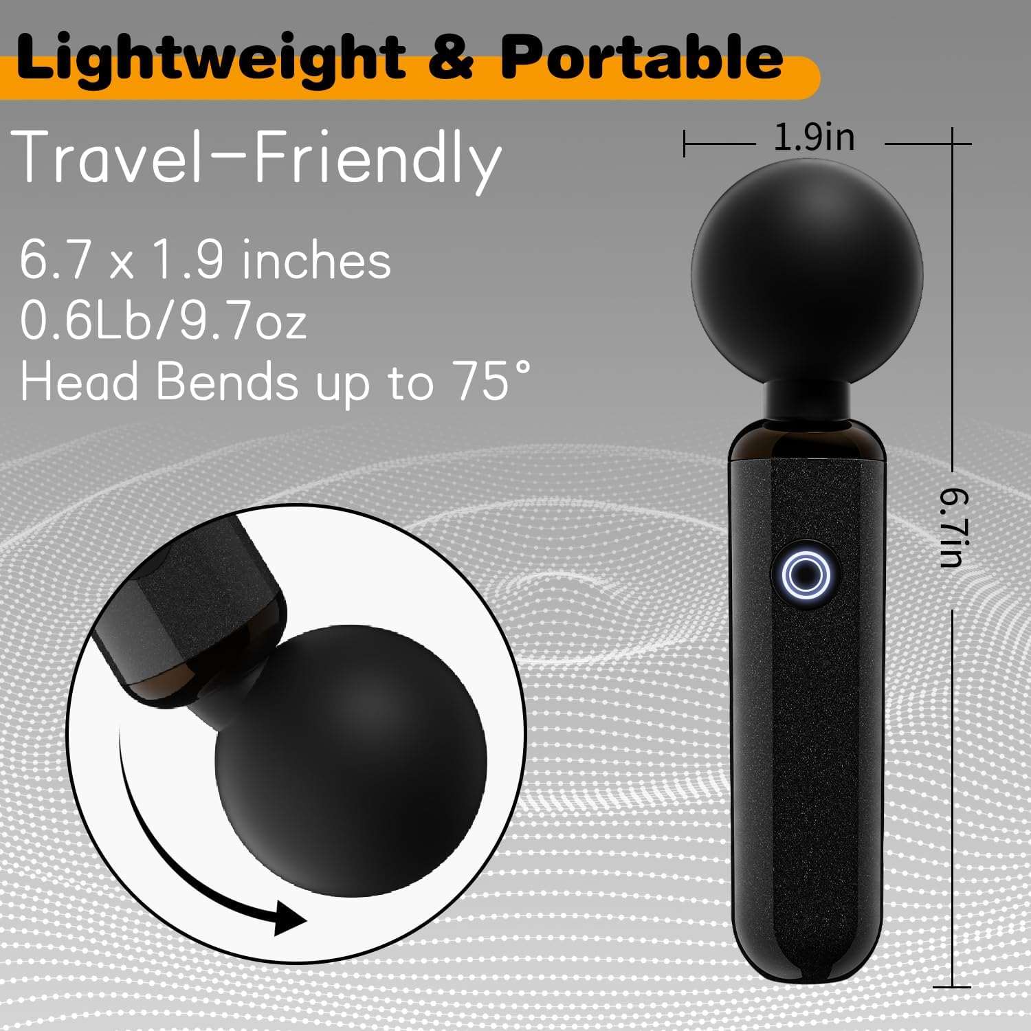 SerenityVibe Clitoral Stimulation Wand Vibrator - Image 5