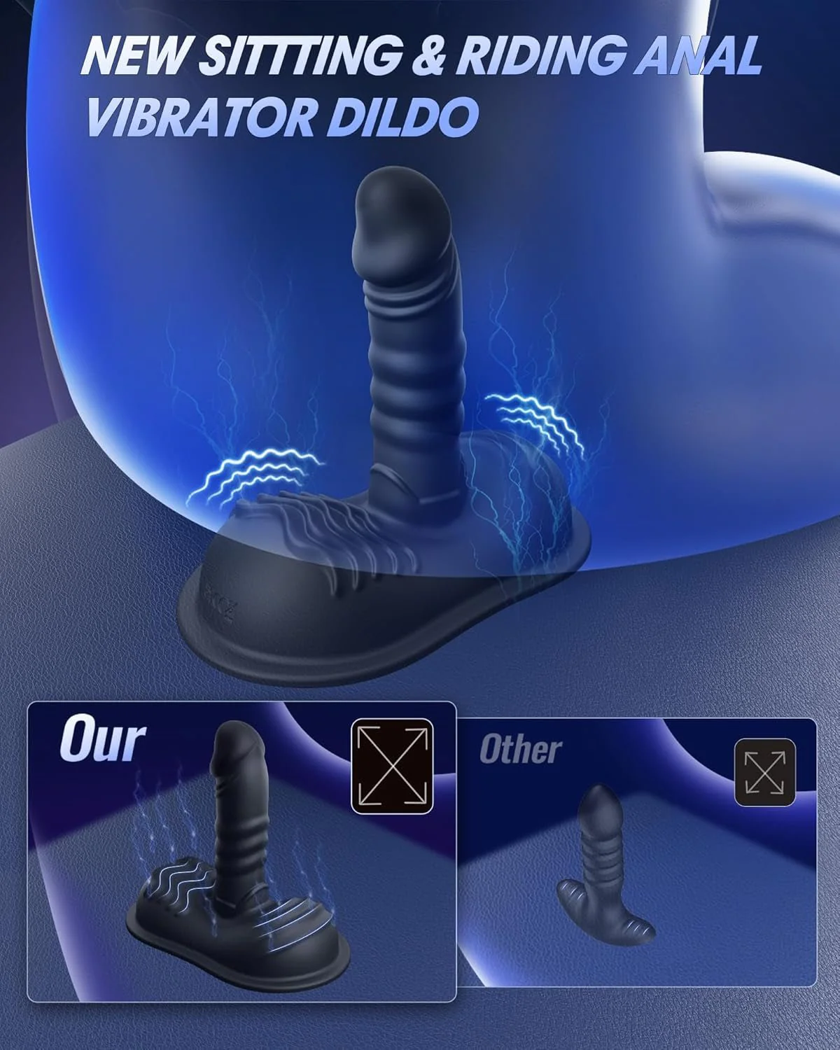 GravionX AI Prostate Massager Thrusting Vibrator App - Image 7