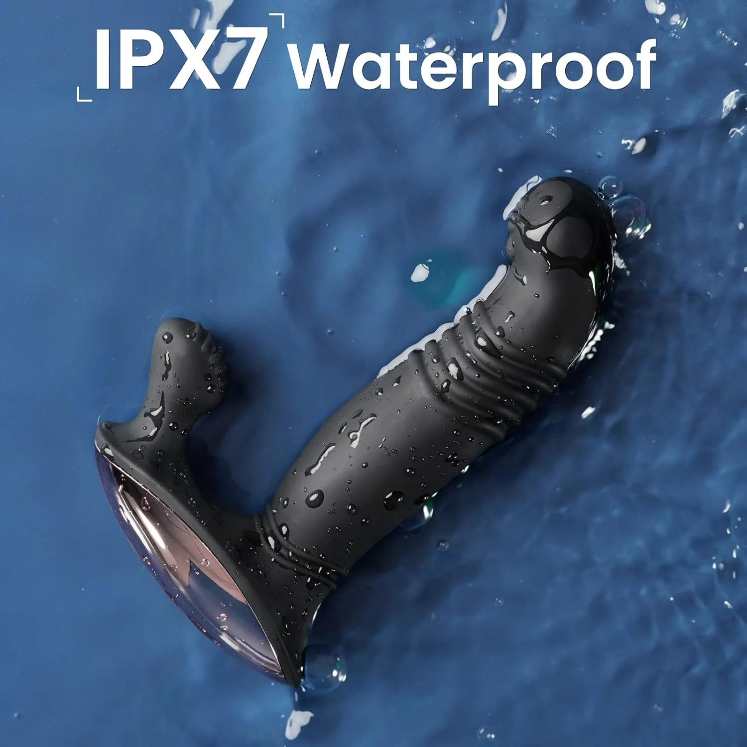 ThrustBead Thrusting Prostate Massager 9 Modes Remote Waterproof - Image 6