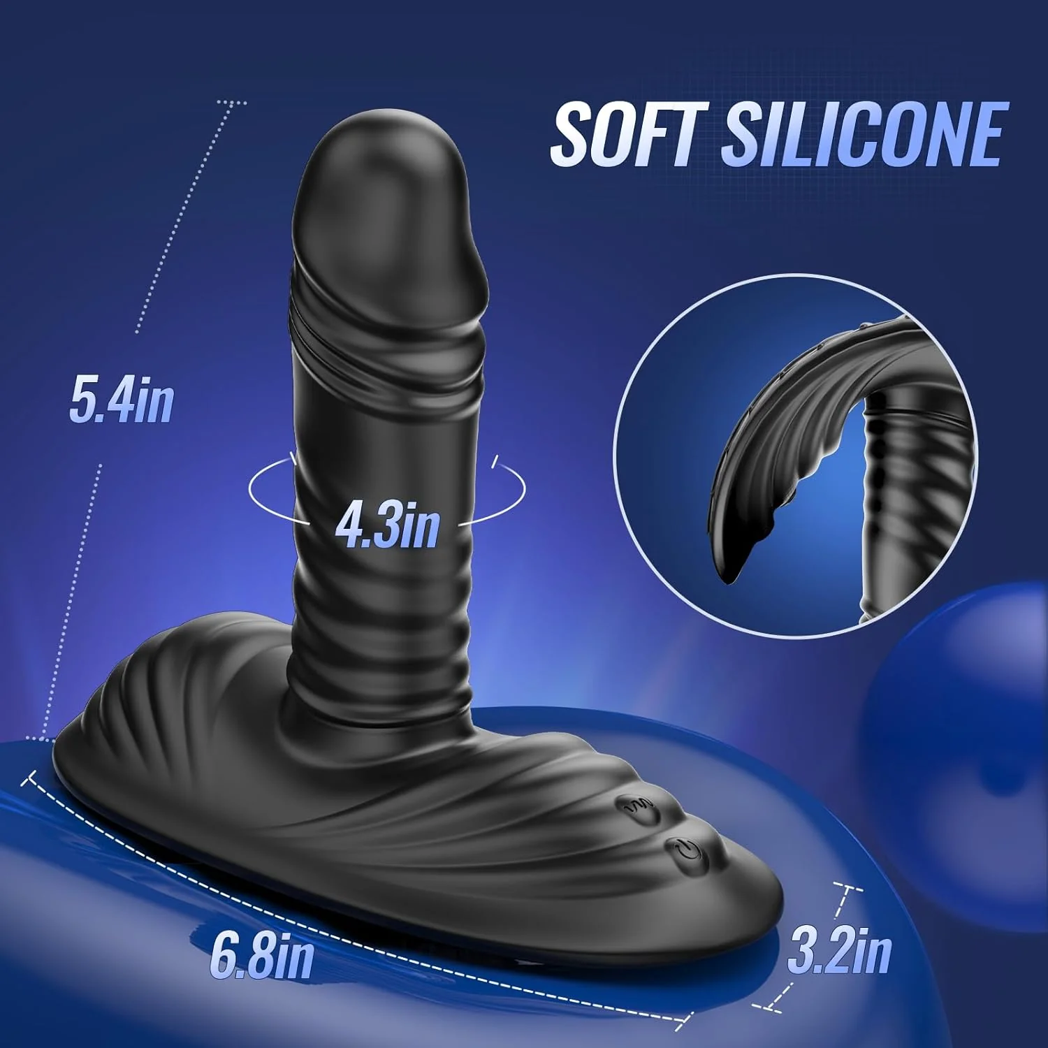 CoreRide Prostate Massager Thrust Vibrator Ride Plug - Image 7
