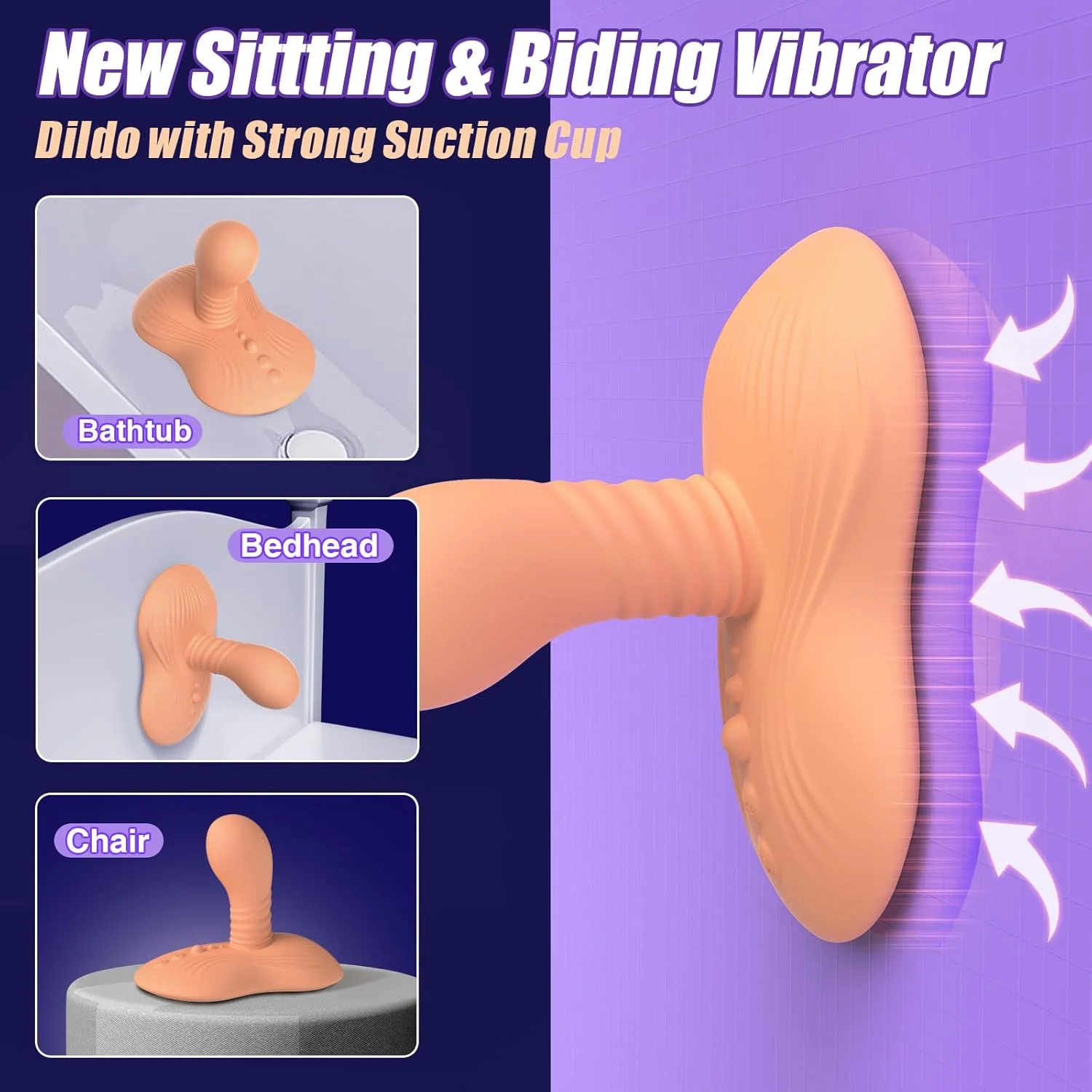 SpirionX Prostate Massager Rotating Ride-On Vibrator - Image 5
