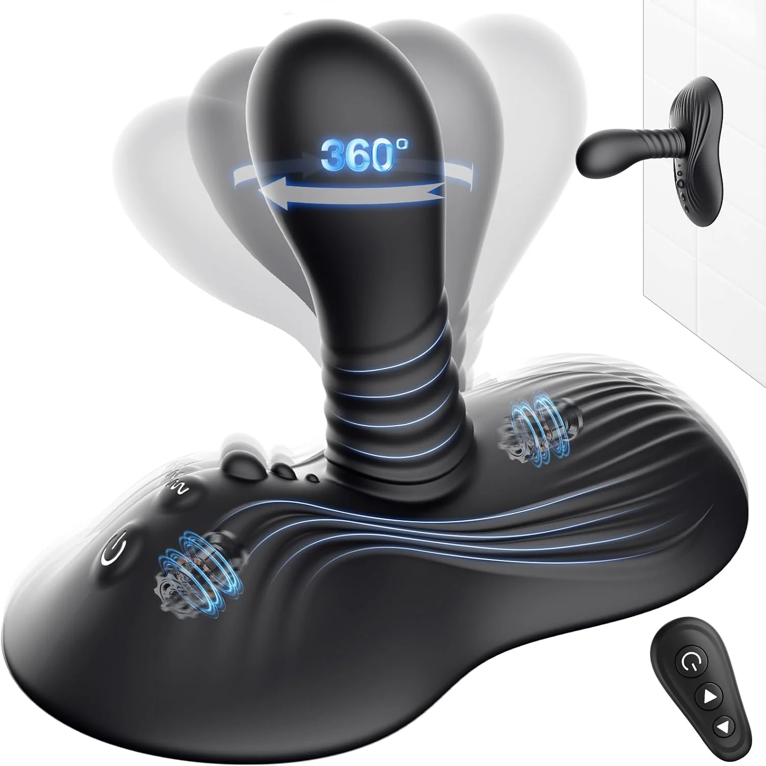 RotyX Prostate Massager Rotating Vibrator Ride Plug