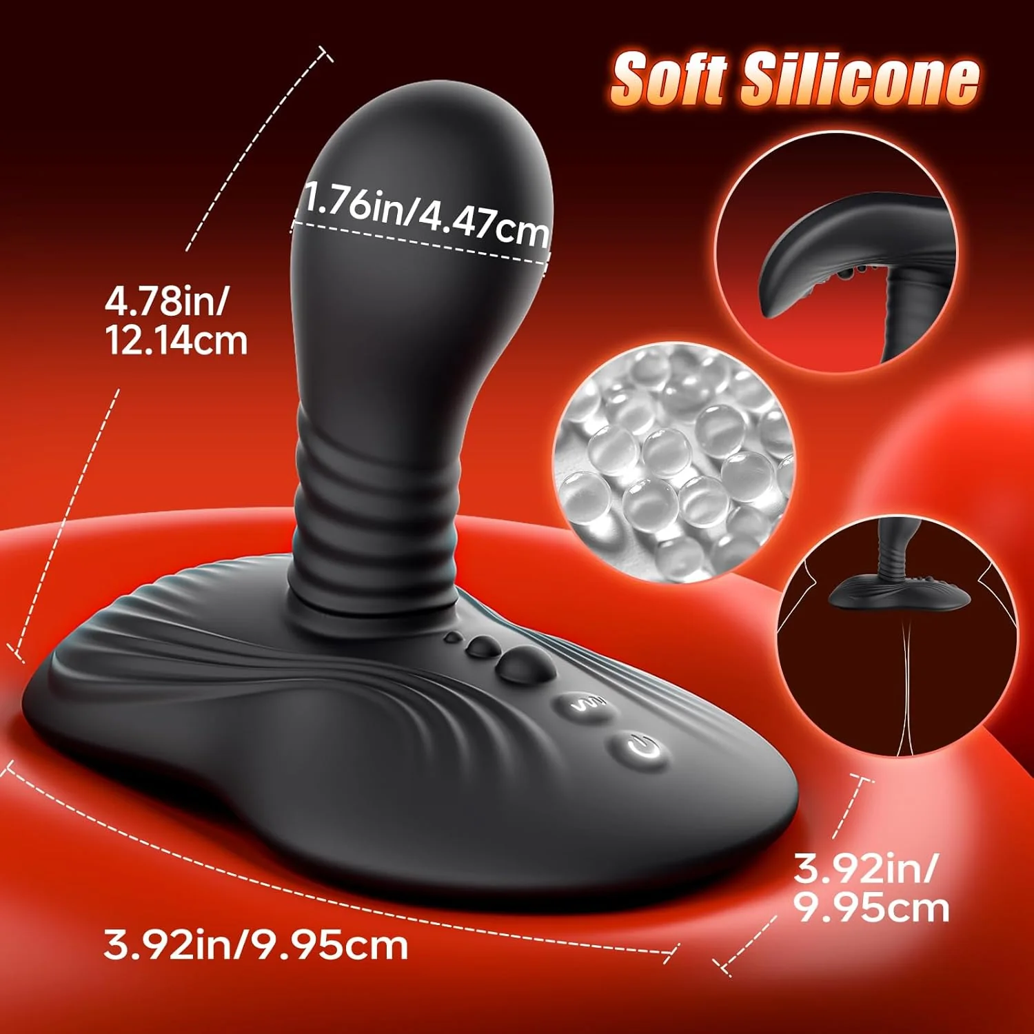 RotyX Prostate Massager Rotating Vibrator Ride Plug - Image 7