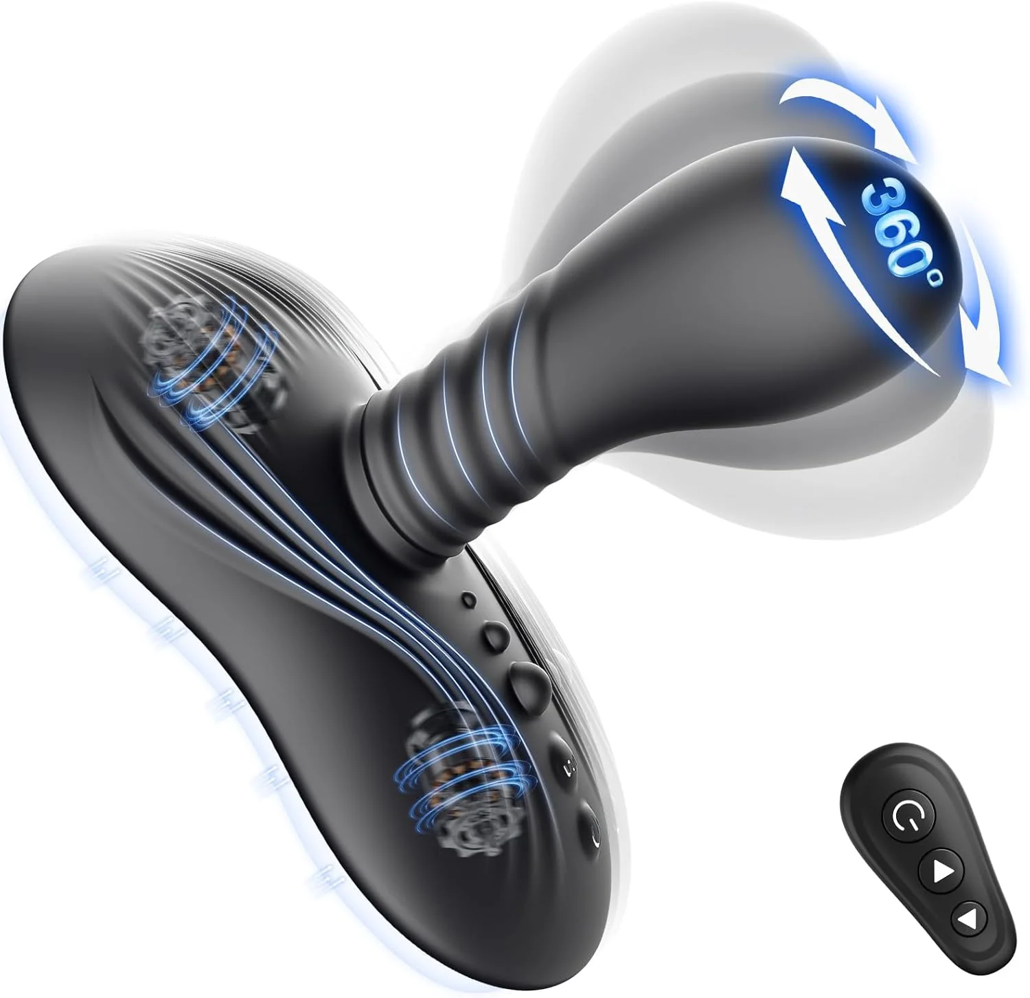 RotyX Prostate Massager Rotating Vibrator Ride Plug - Image 9