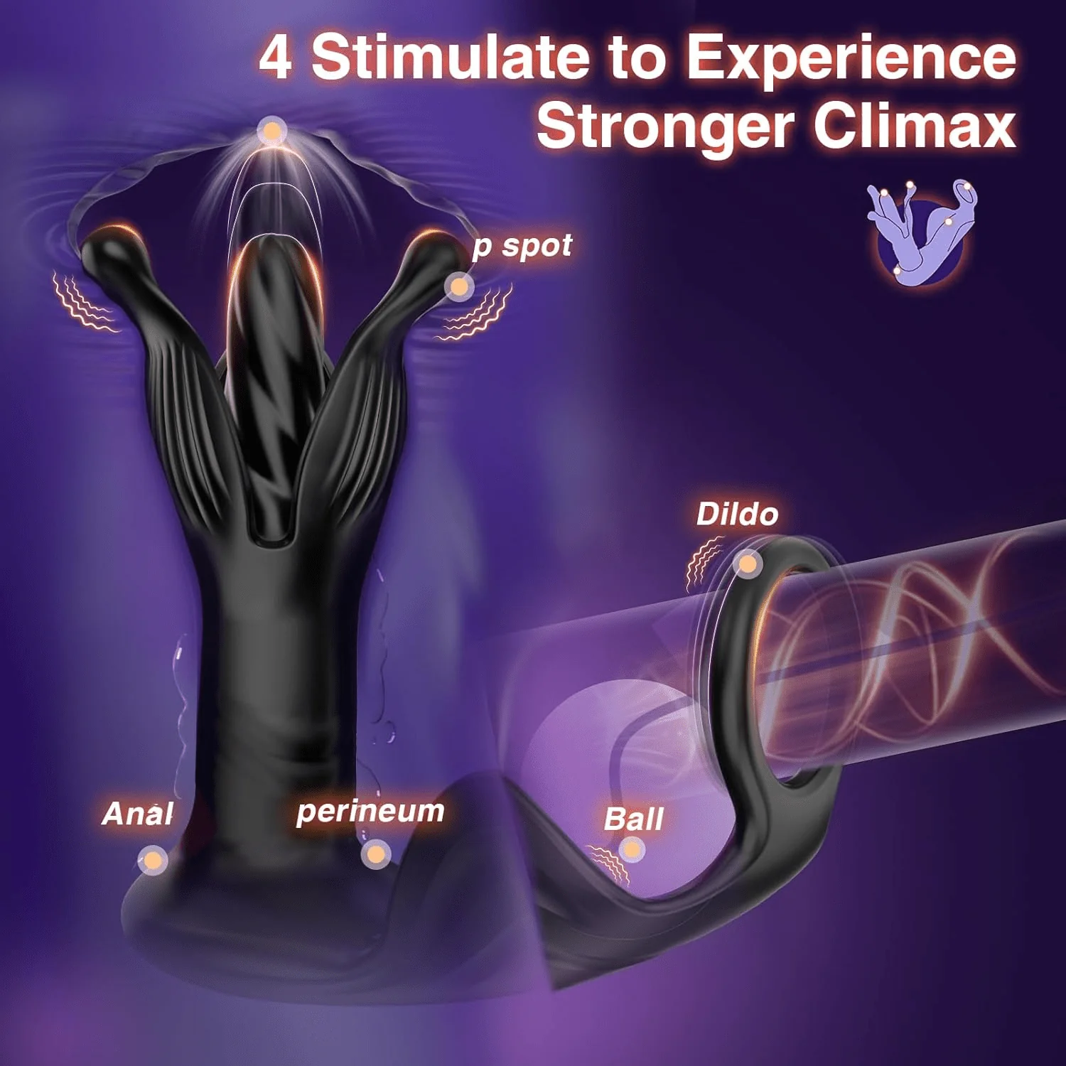 AxionCore AI Prostate Massager Butt Plug App Control - Image 5