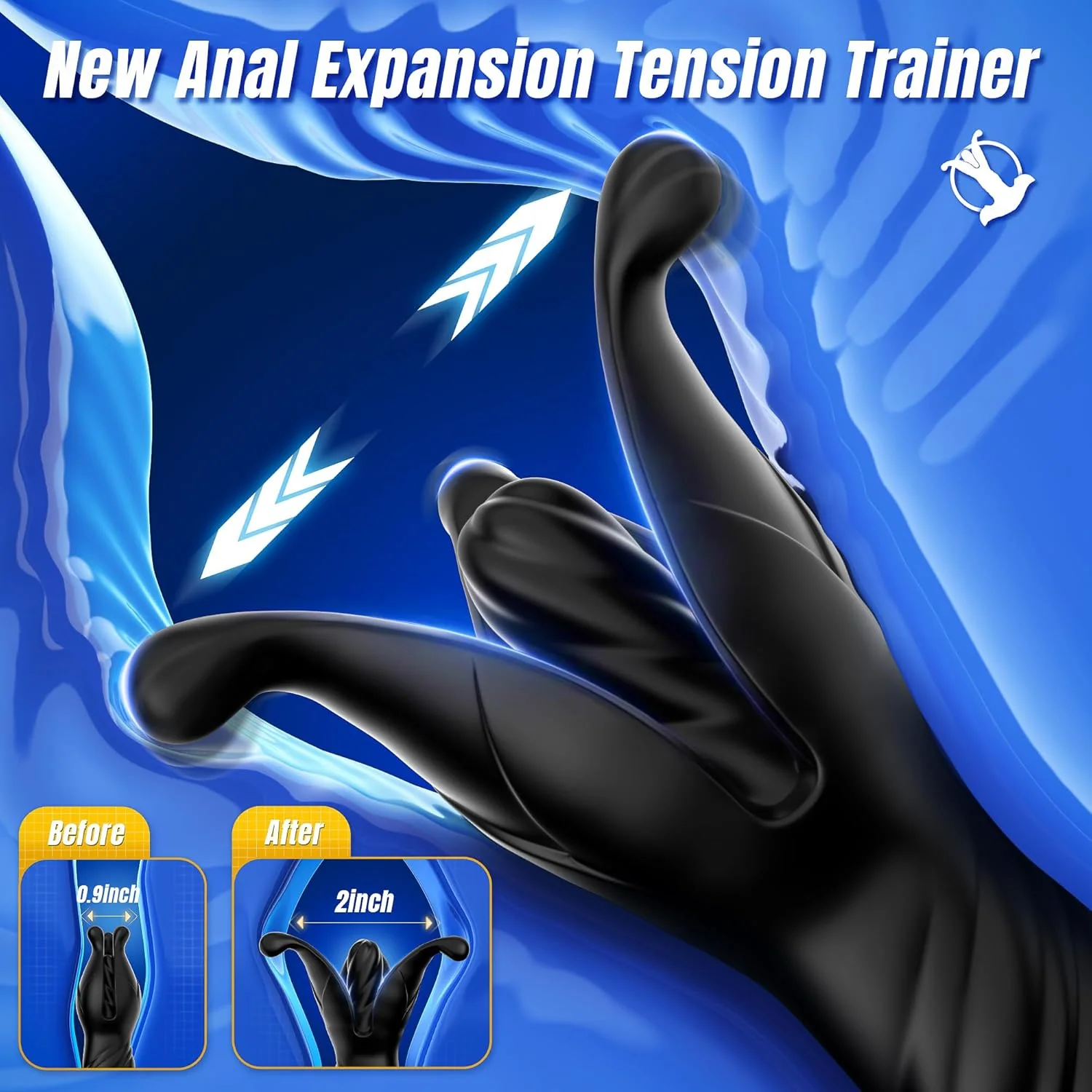 EnvirosX AI Prostate Massager Enema Plug App Control - Image 2