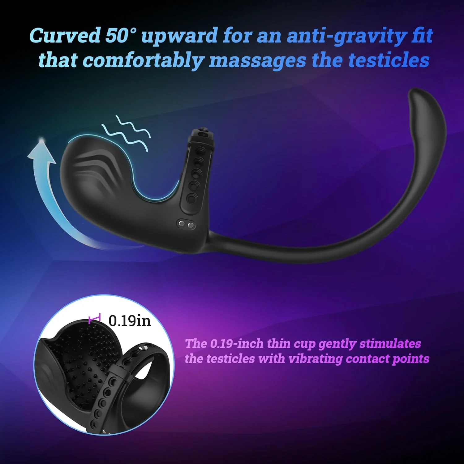 FlexCoreX Prostate Massager Cock Ring Remote Waterproof Kit - Image 2