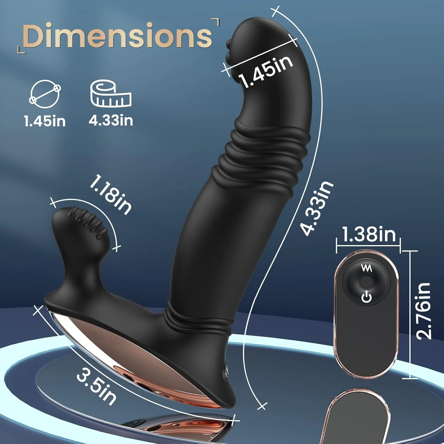 ProV Thrusting Prostate Massager Vibrator - Image 5