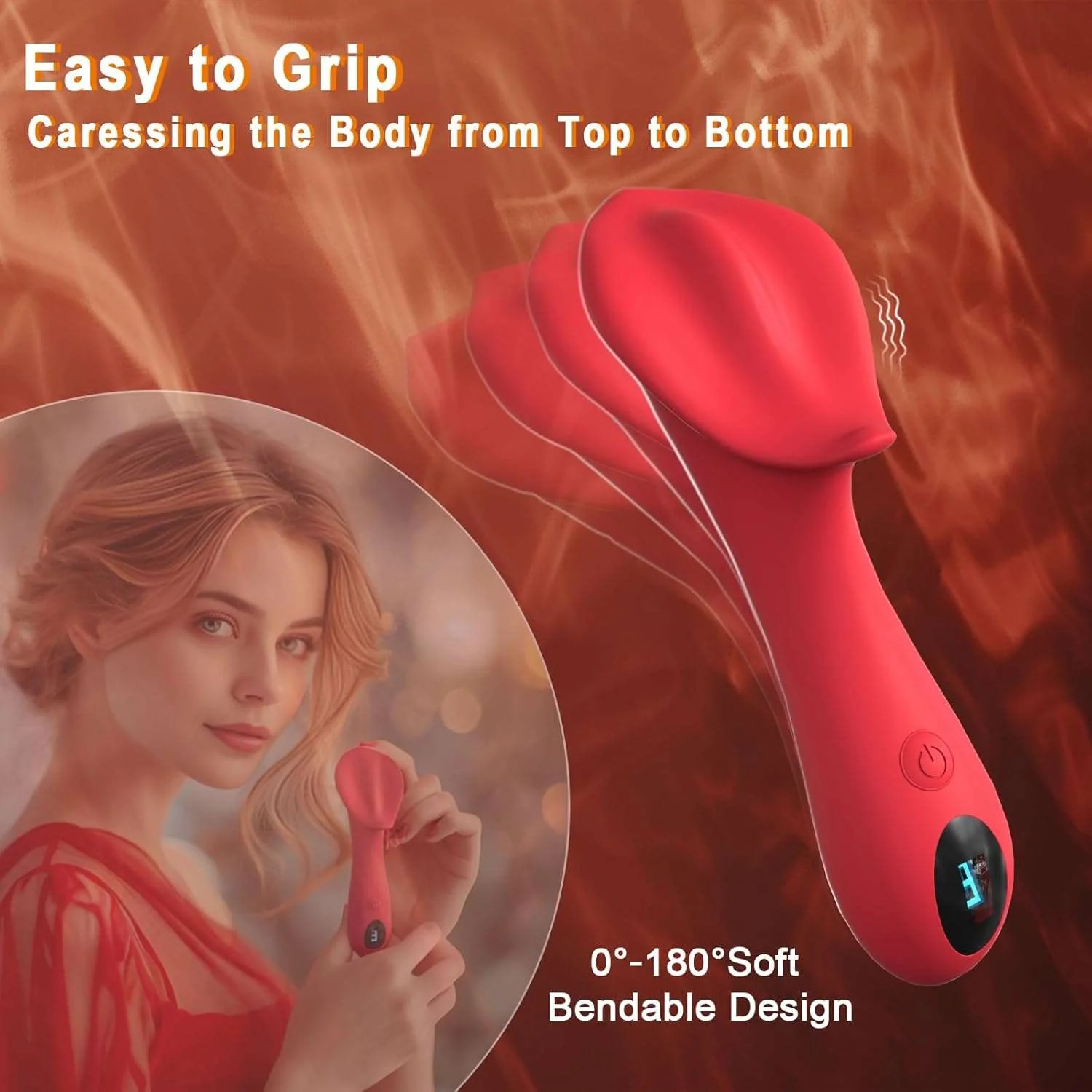 PulseTouch 3-in-1 Clitoral Stimulation Vibrator - Image 6