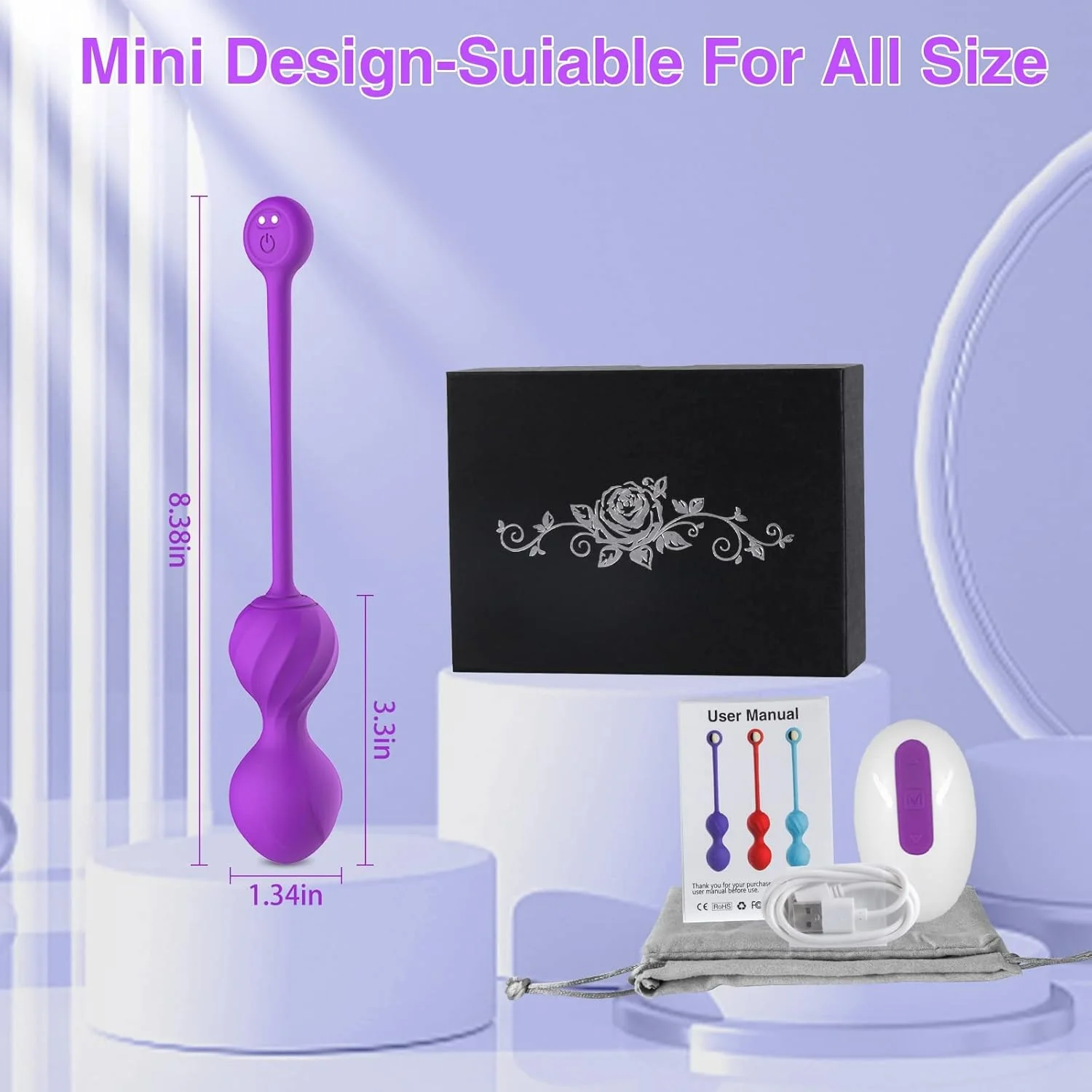 PureAllure Clitoral & Kegel Vibrator - Image 5