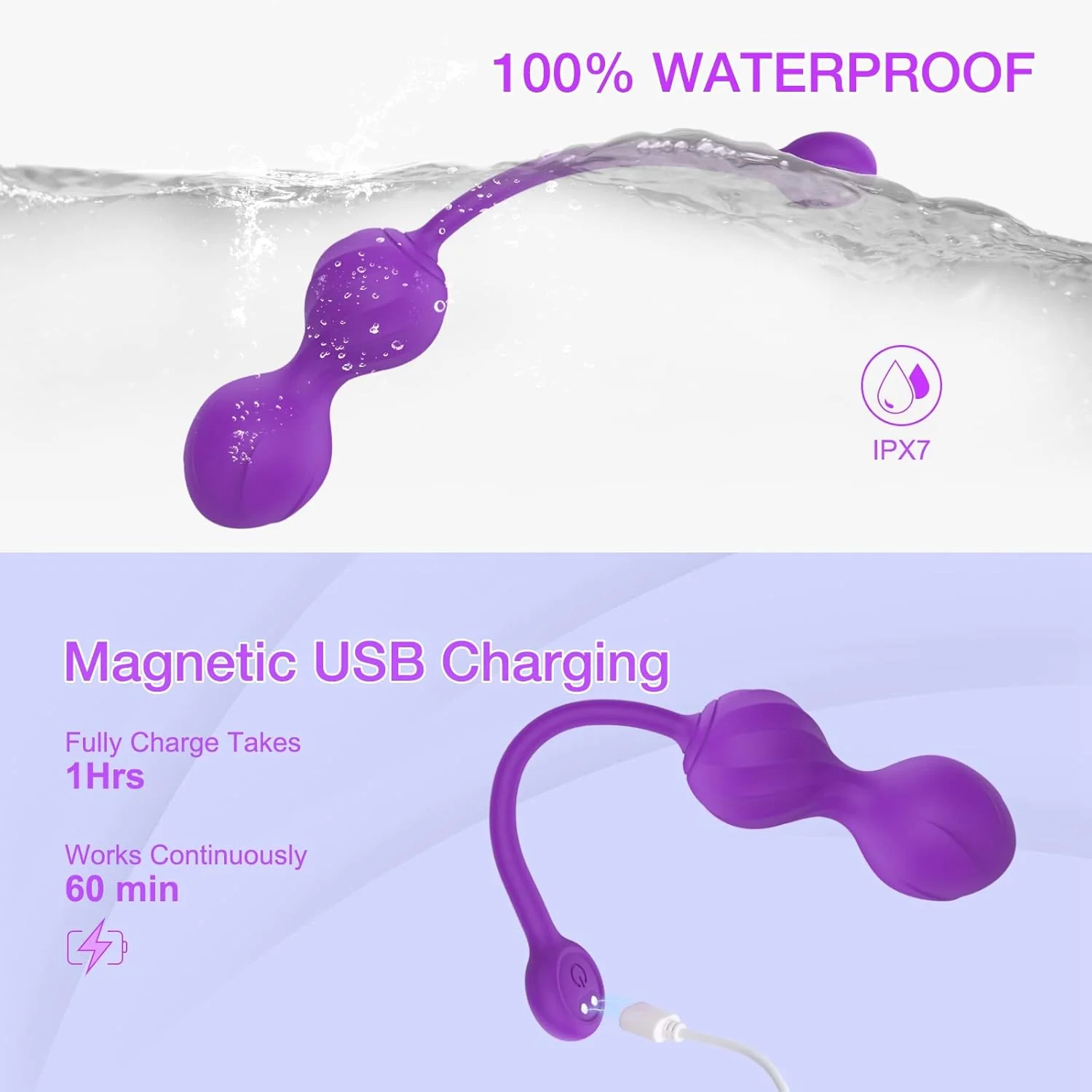 PureAllure Clitoral & Kegel Vibrator - Image 6