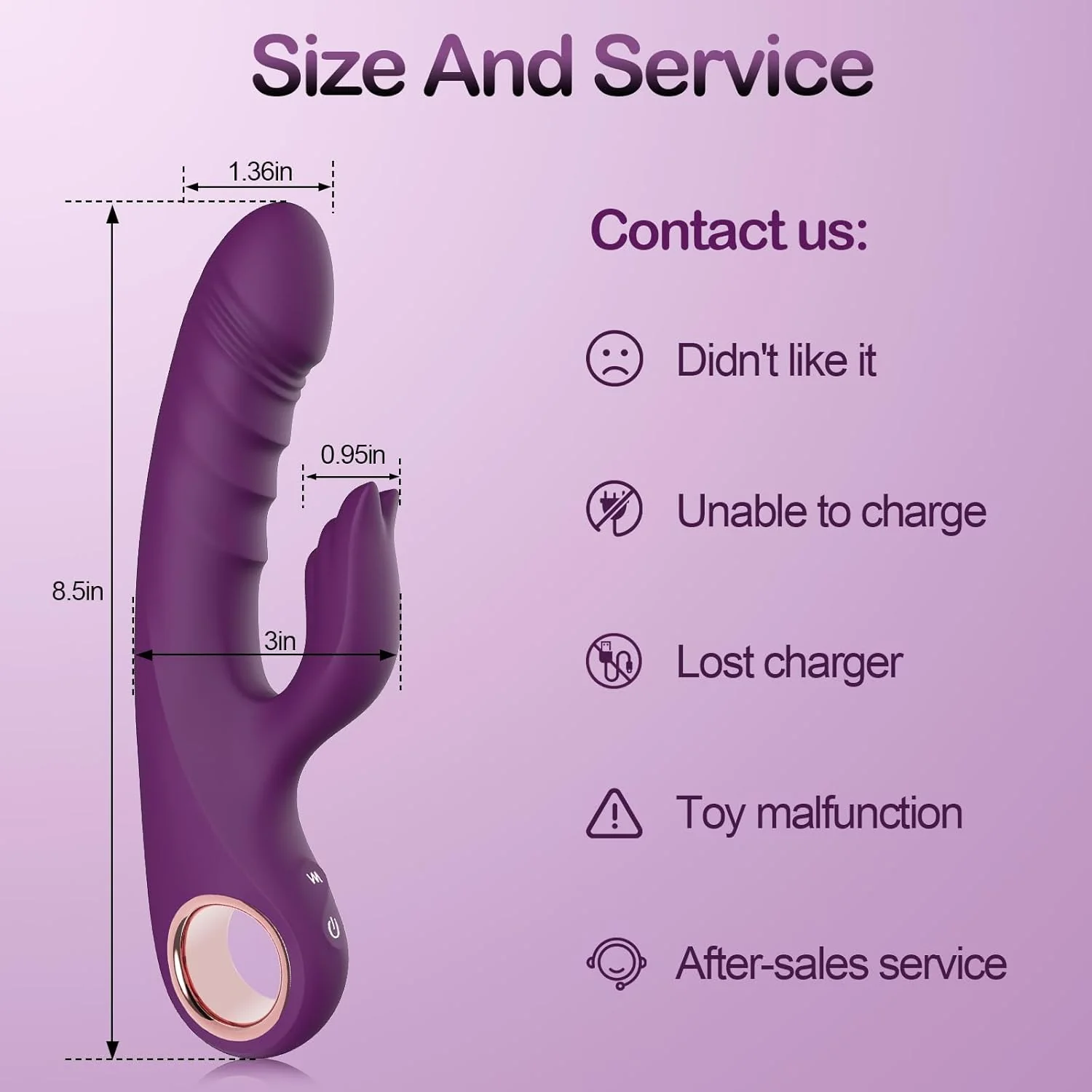 PureCrave G-Spot Thrusting Vibrator - Image 7
