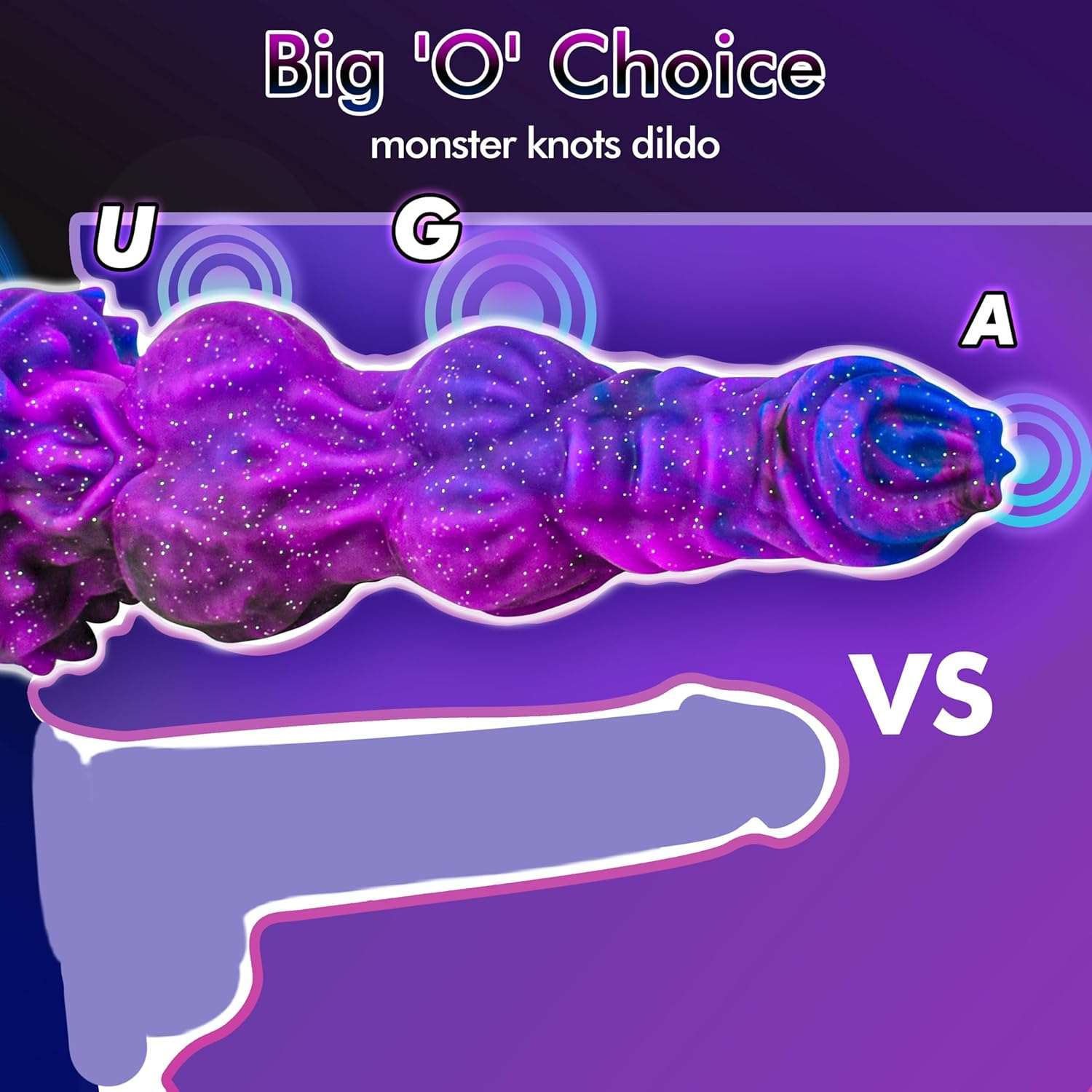 PureEden 9.6" Monster Fantasy Dildo - Image 3