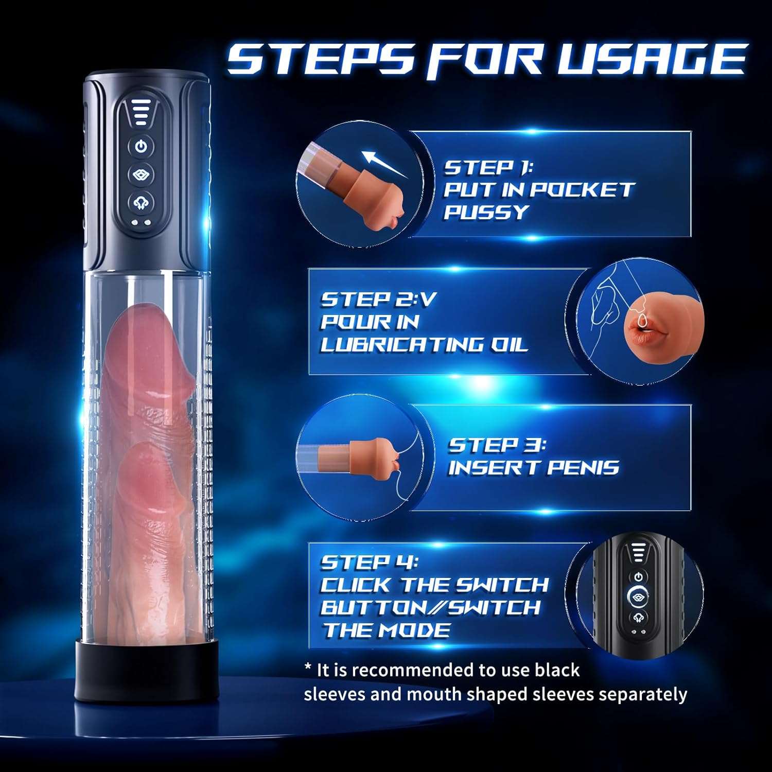 Realistic Vagina Chamber Male Masturbator - Image 4