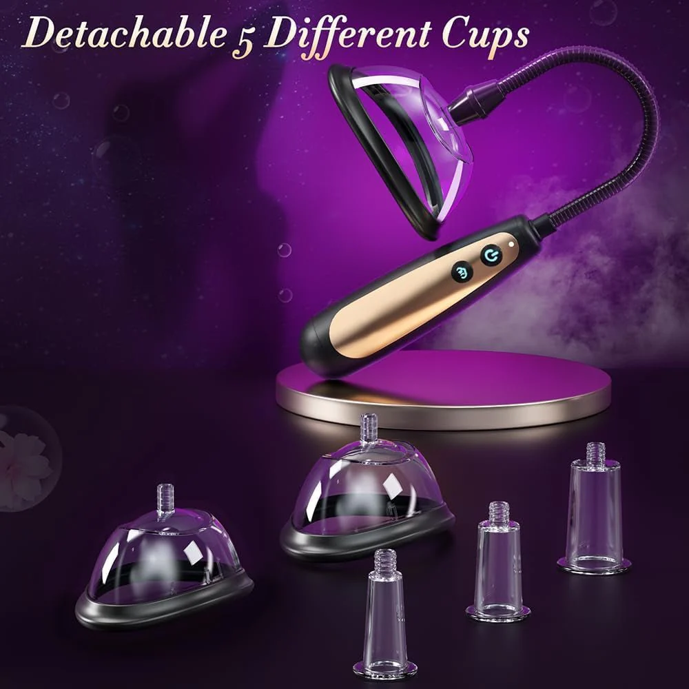 VirexaPro Electric Pussy Pump 5 Cups 2 Modes - Image 5