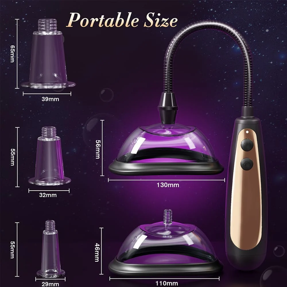 VirexaPro Electric Pussy Pump 5 Cups 2 Modes - Image 6