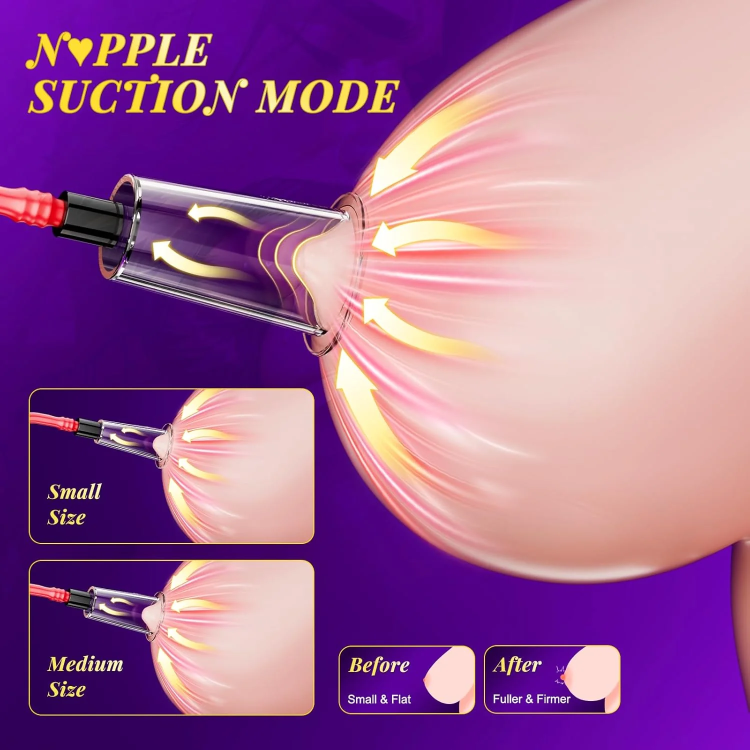 VelvetAura Electric Rose Pussy Pump 3 Levels - Image 3
