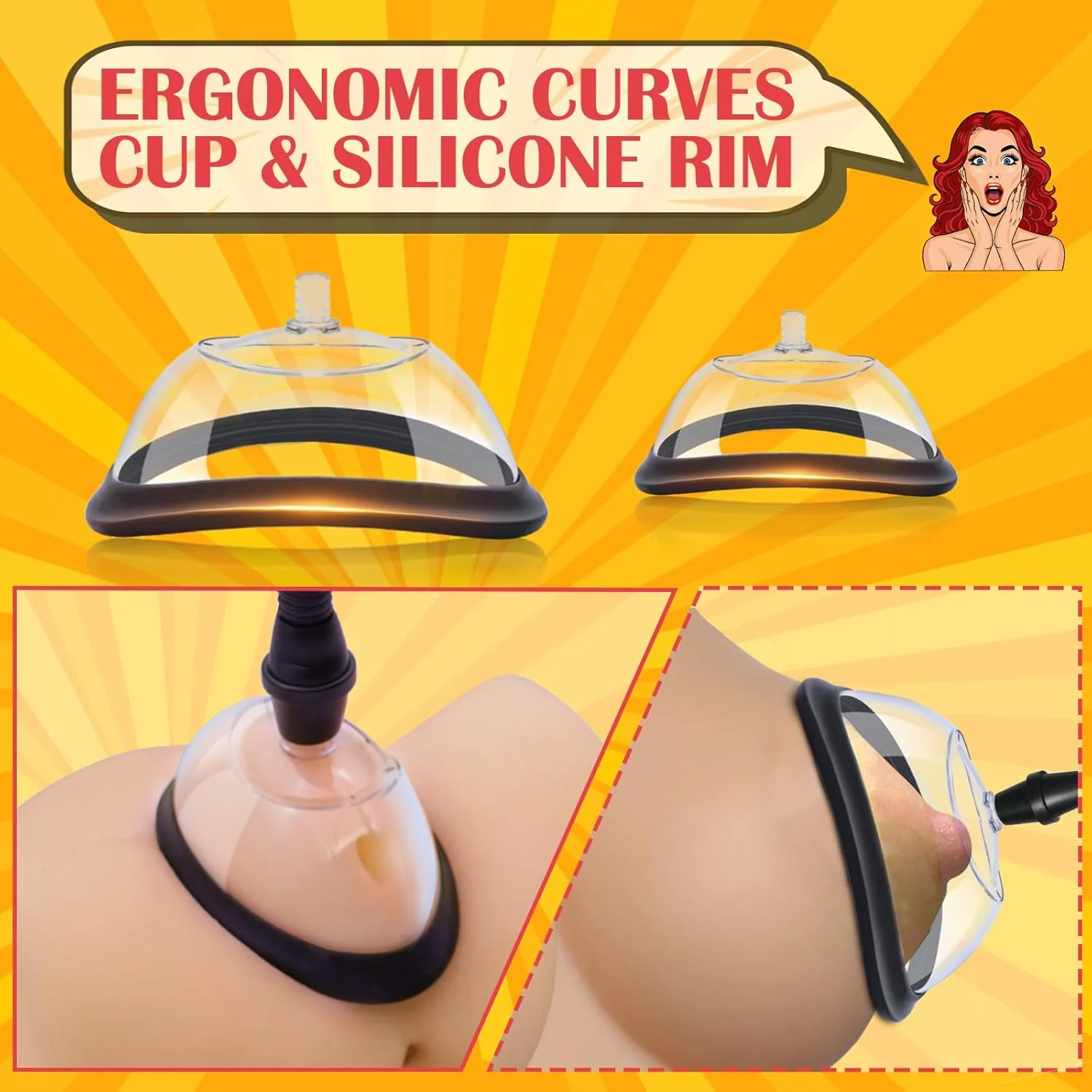 AeroBloom Manual Pussy Pump & Nipple Suckers - Image 4