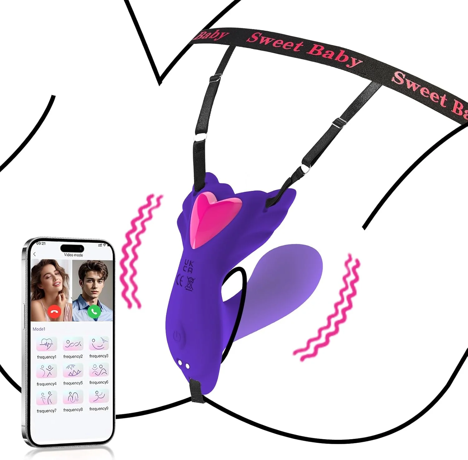 QuakeNest Dual Stimulation Panty Vibrator - Image 2