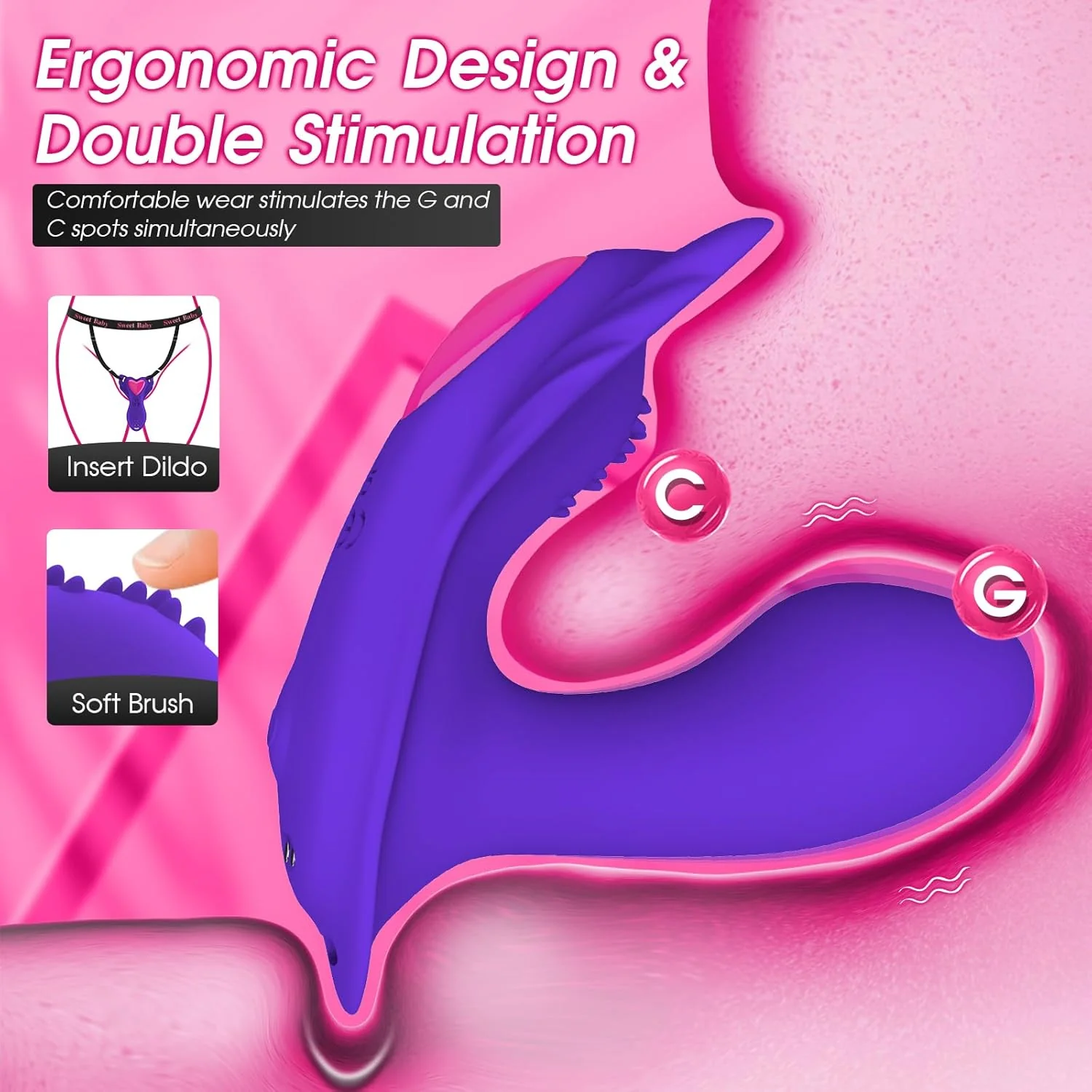 QuakeNest Dual Stimulation Panty Vibrator - Image 5