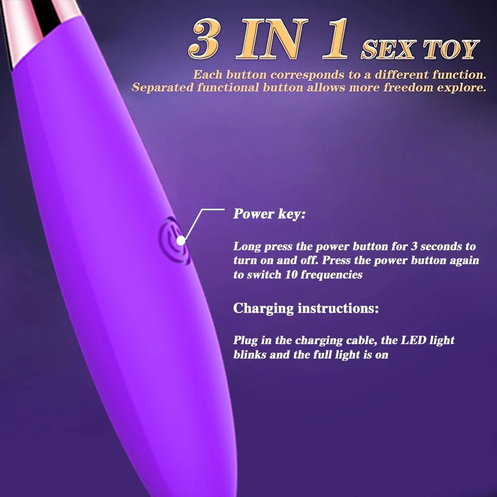 QuickCurve 14 Mode G-Spot Finger Vibrator - Image 7