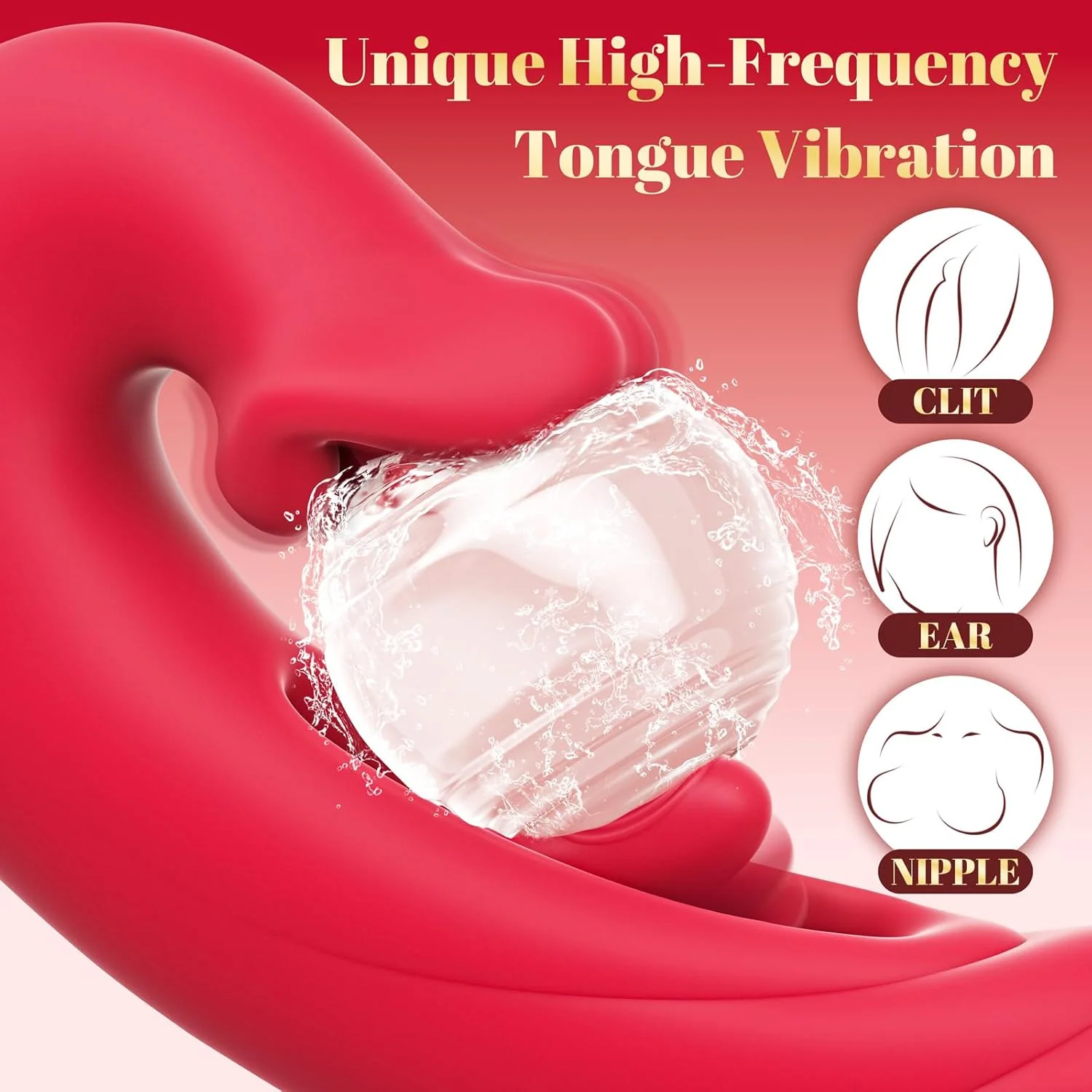 TriMode Rabbit Vibrator 3-in-1 Flapping Tongue 30 Modes - Image 3