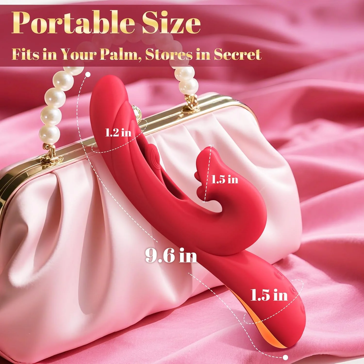 TriMode Rabbit Vibrator 3-in-1 Flapping Tongue 30 Modes - Image 6