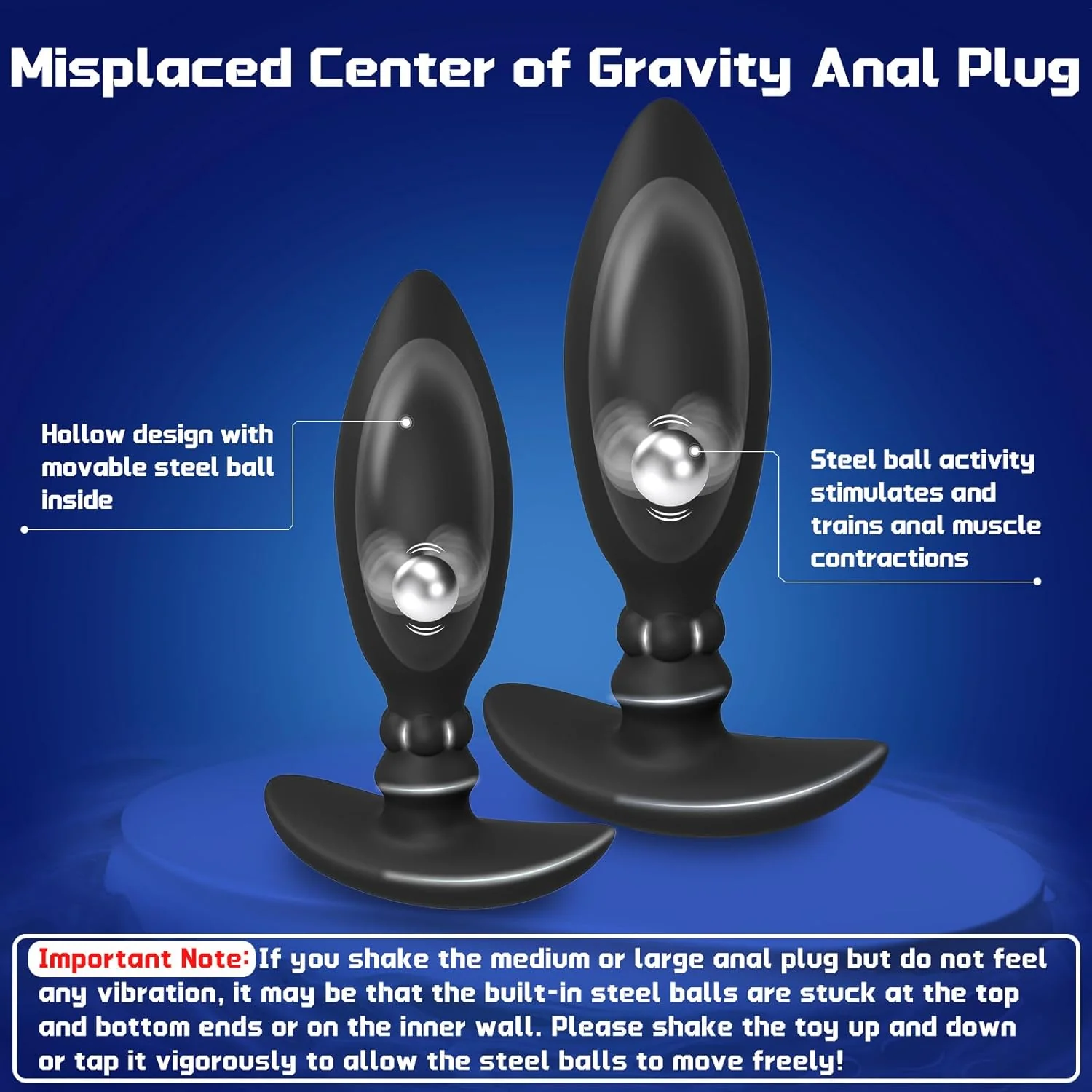 RadiantMuse Weighted Butt Plug Trainer Set - Image 2