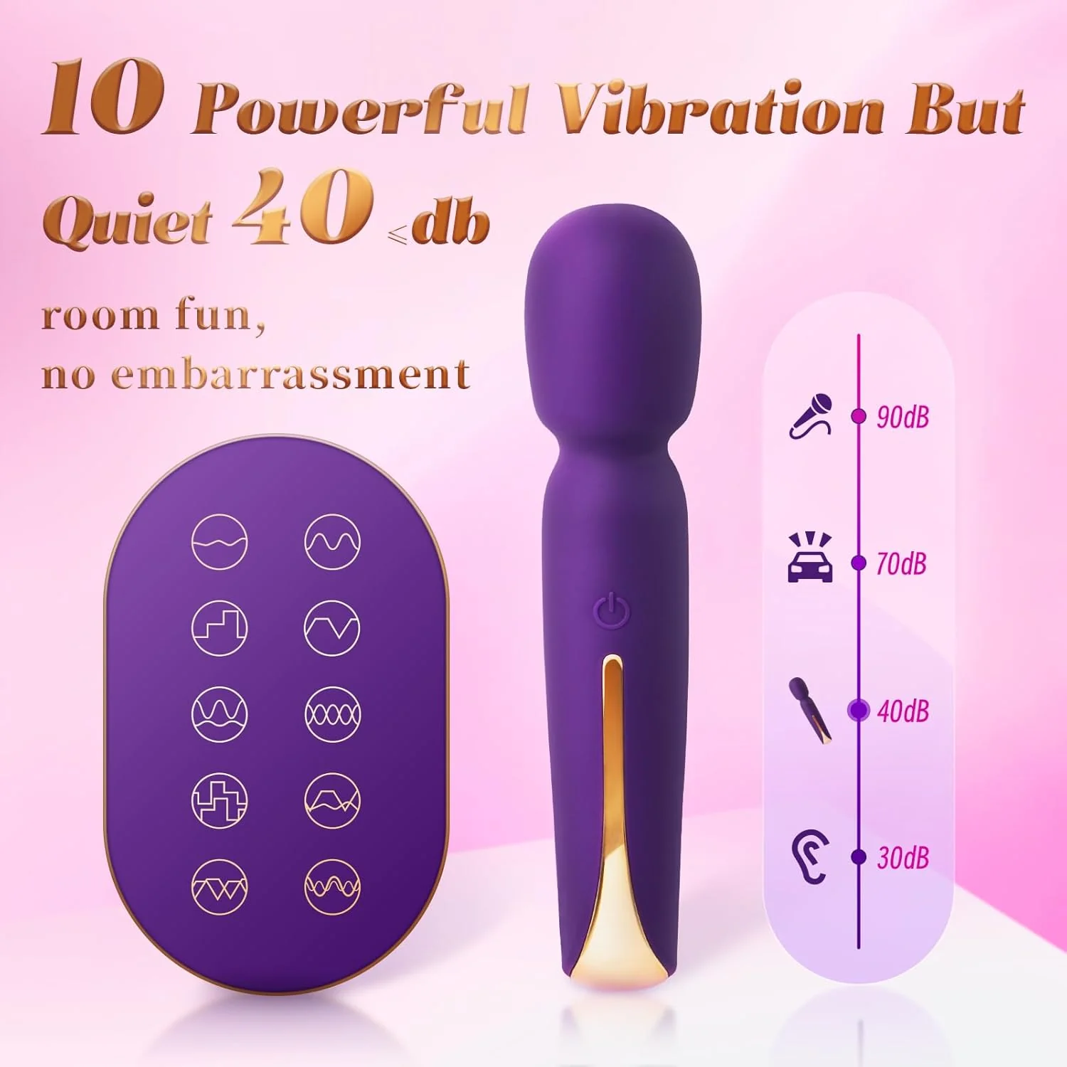 RadiantTide Clitoral Wand Vibrator Kit - Image 4