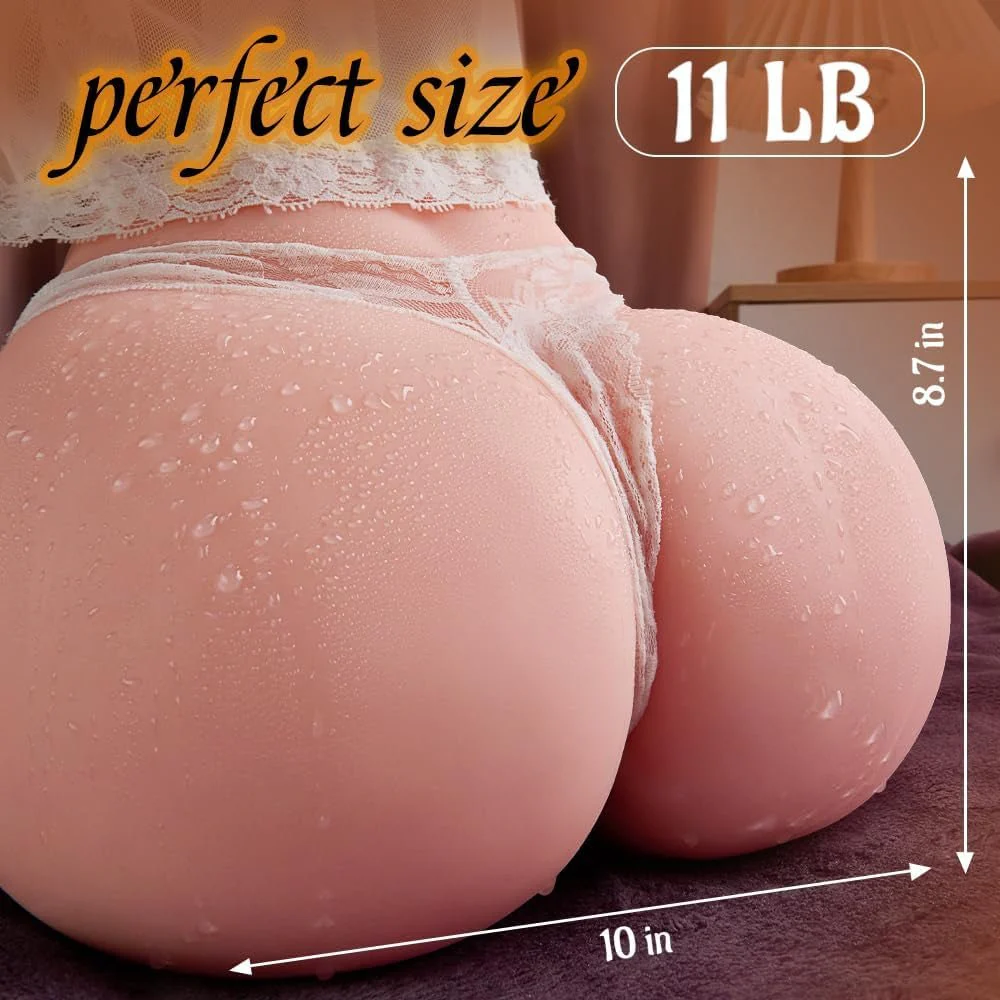 ObsidianCurve 11LB Dual Entry Sex Doll Masturbator Real Feel - Image 6