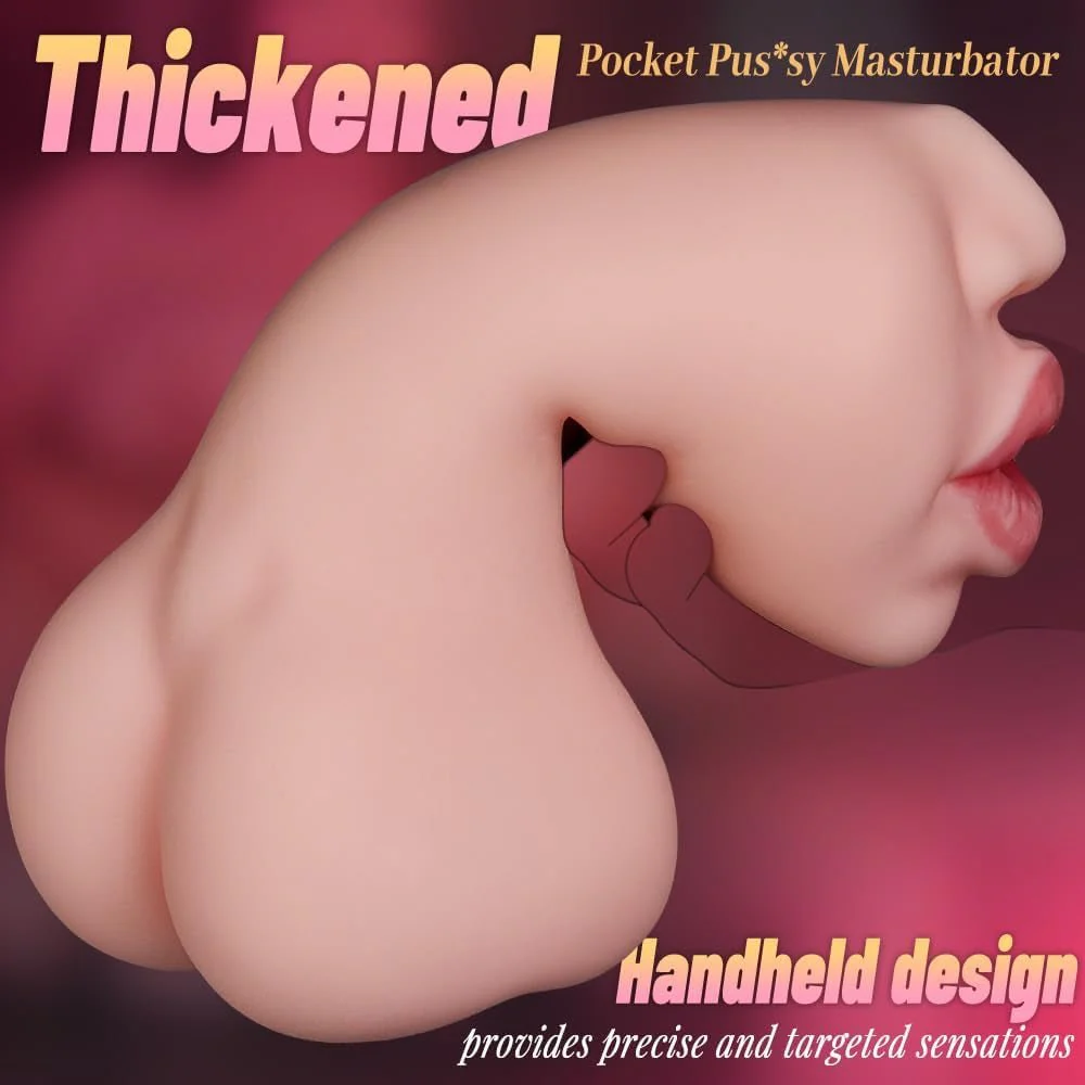 DualLuxe 2-in-1 Realistic Pocket Pussy Oral & Vagina Stroker - Image 4