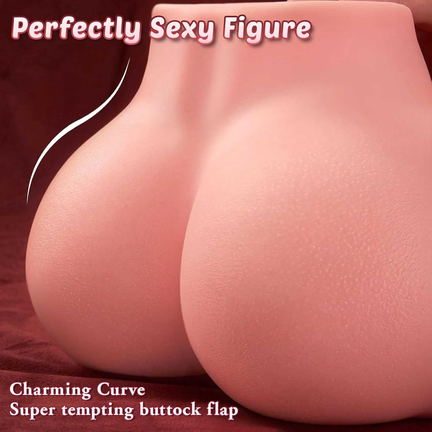 GripCoreX Dual Channel Sex Doll Stroker with Support Ring - Image 2