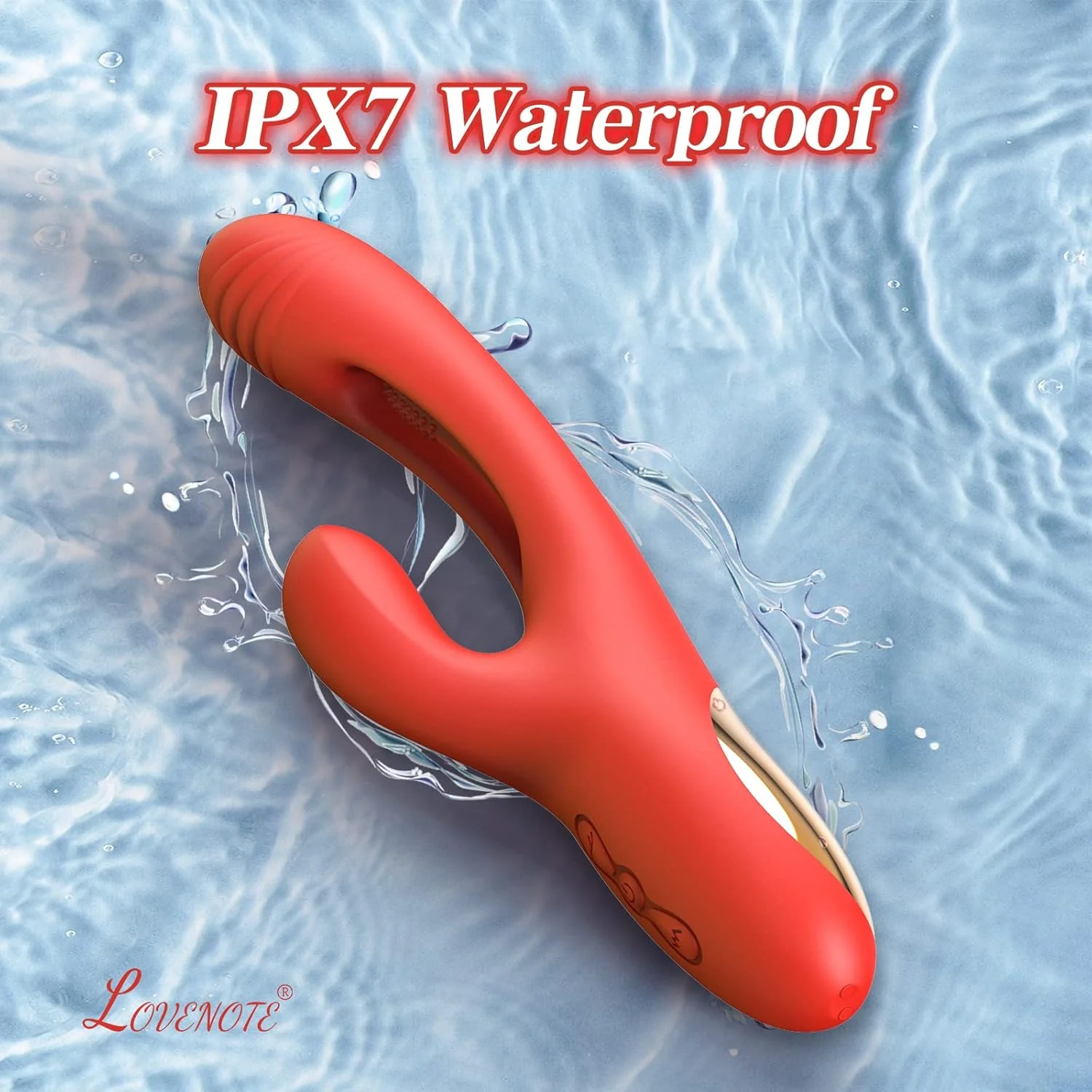FlexiPulseX 3-in-1 Rabbit Vibrator 7 Flapping Modes Waterproof - Image 5