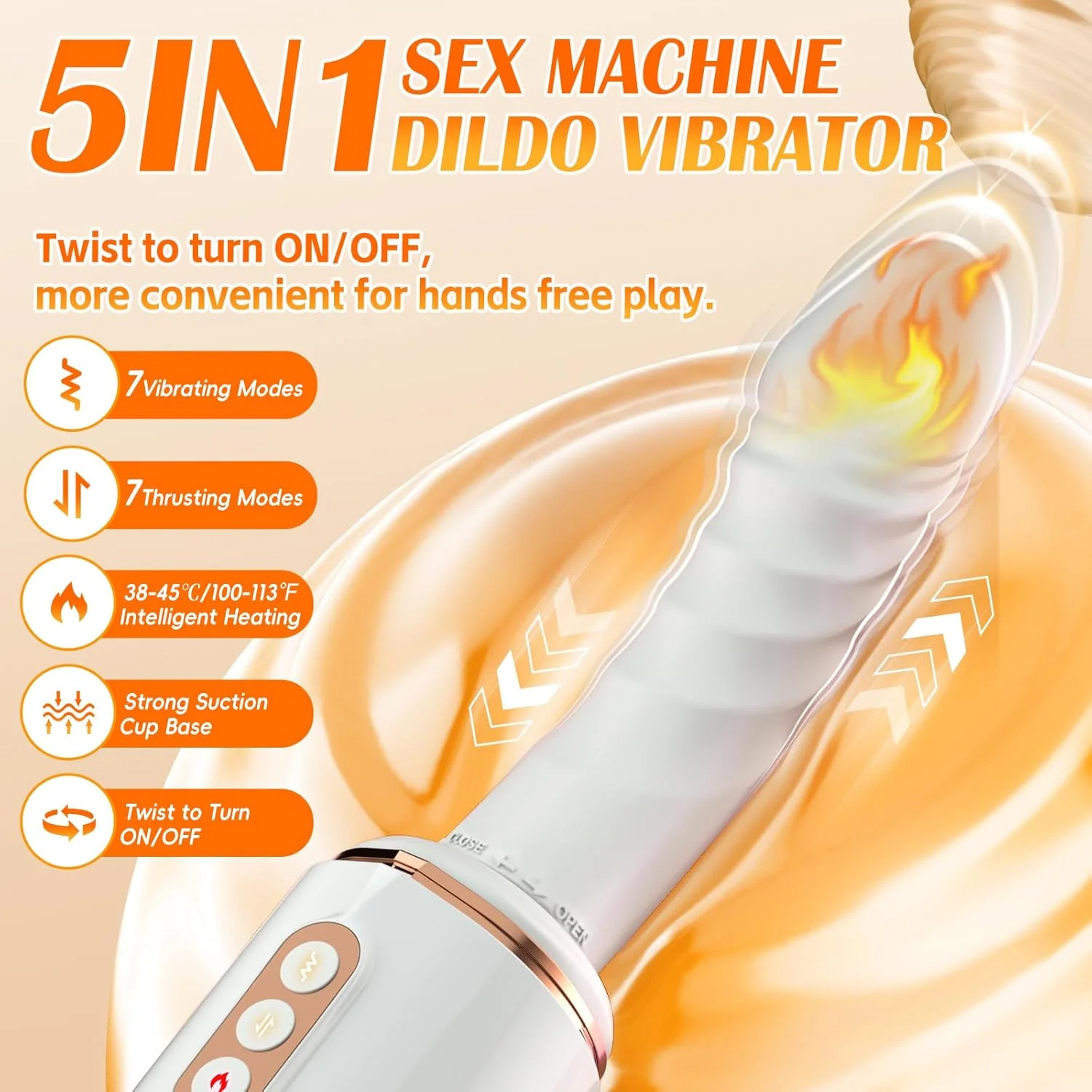 RefinedRush Thrusting Dildo Sex Machine - Image 2