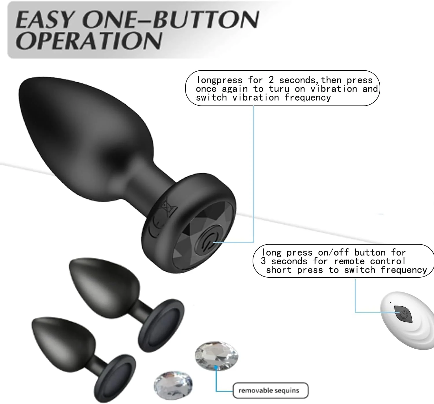 PulseReach Anal Plug Prostate Massager Training Set - Image 5