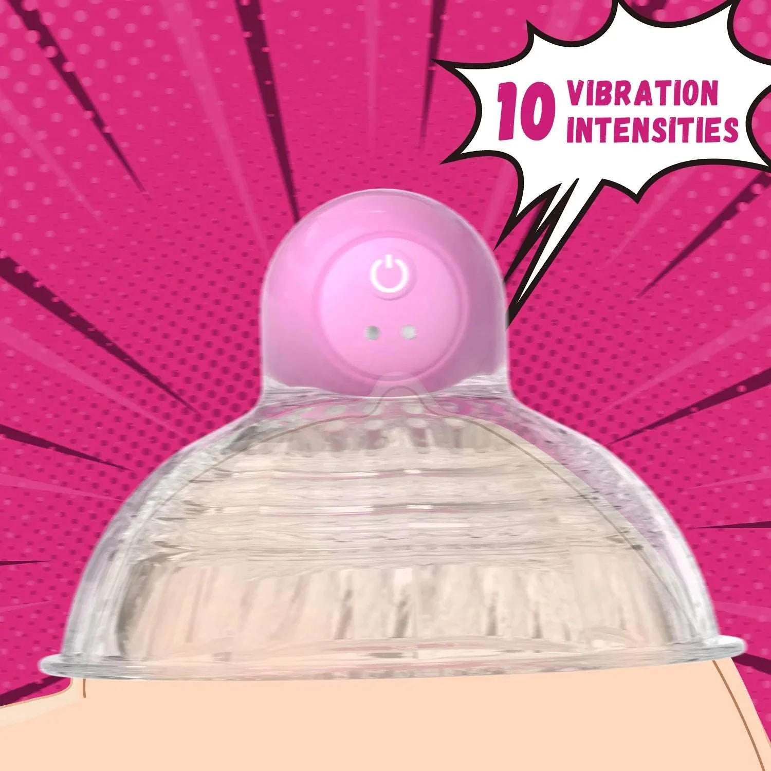 Remote-Controlled Vibration Nipple Teasers - Image 3