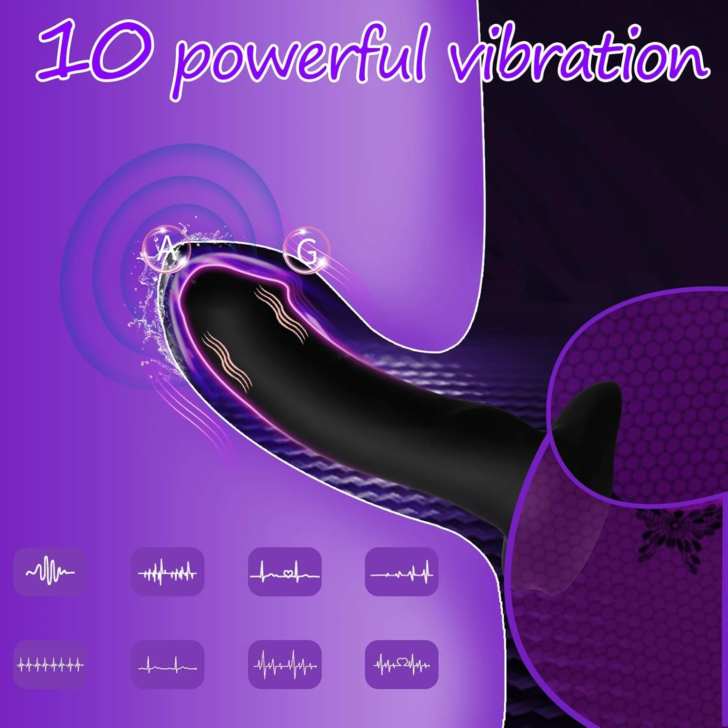 PulseControl Remote Control Strap-On Dildo Set - Image 2