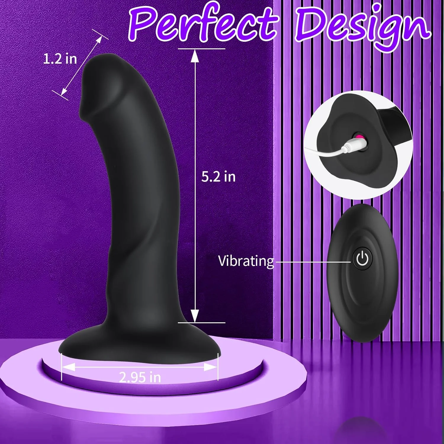 PulseControl Remote Control Strap-On Dildo Set - Image 5